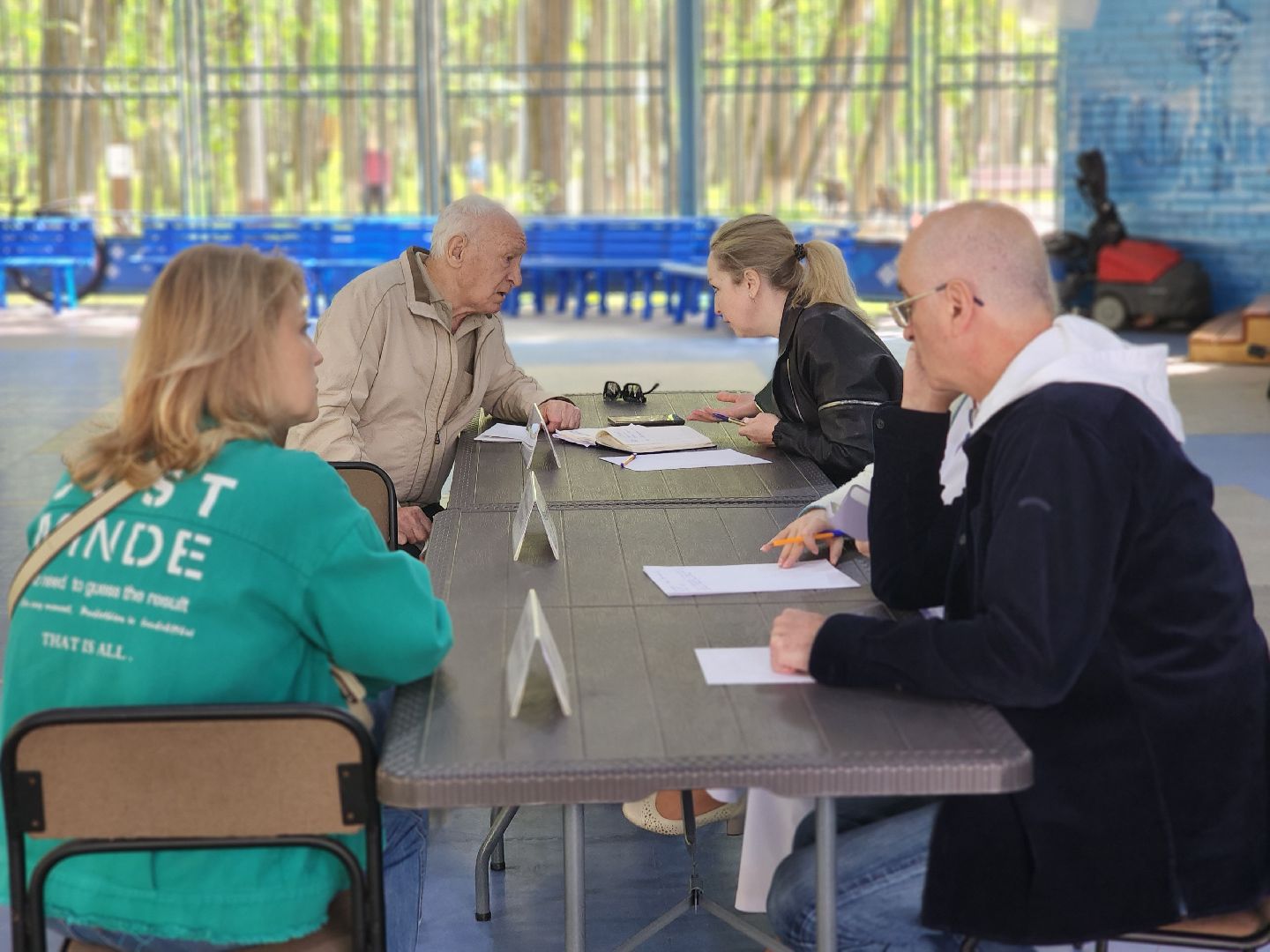 королёв, центральный городской парк , медики , главврач эдуард шпилянский ,