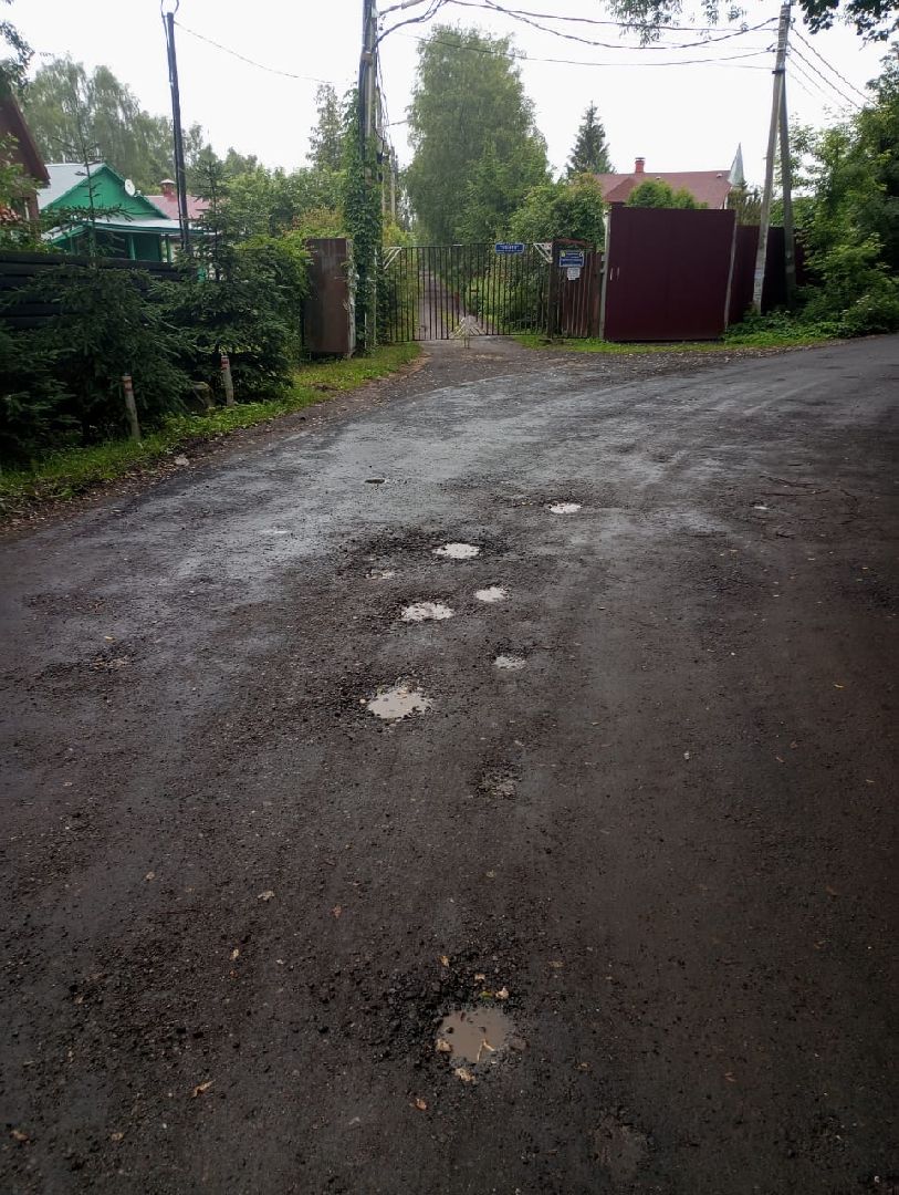 Выездная администрация, СНТ Луч, Дорога для жителей,