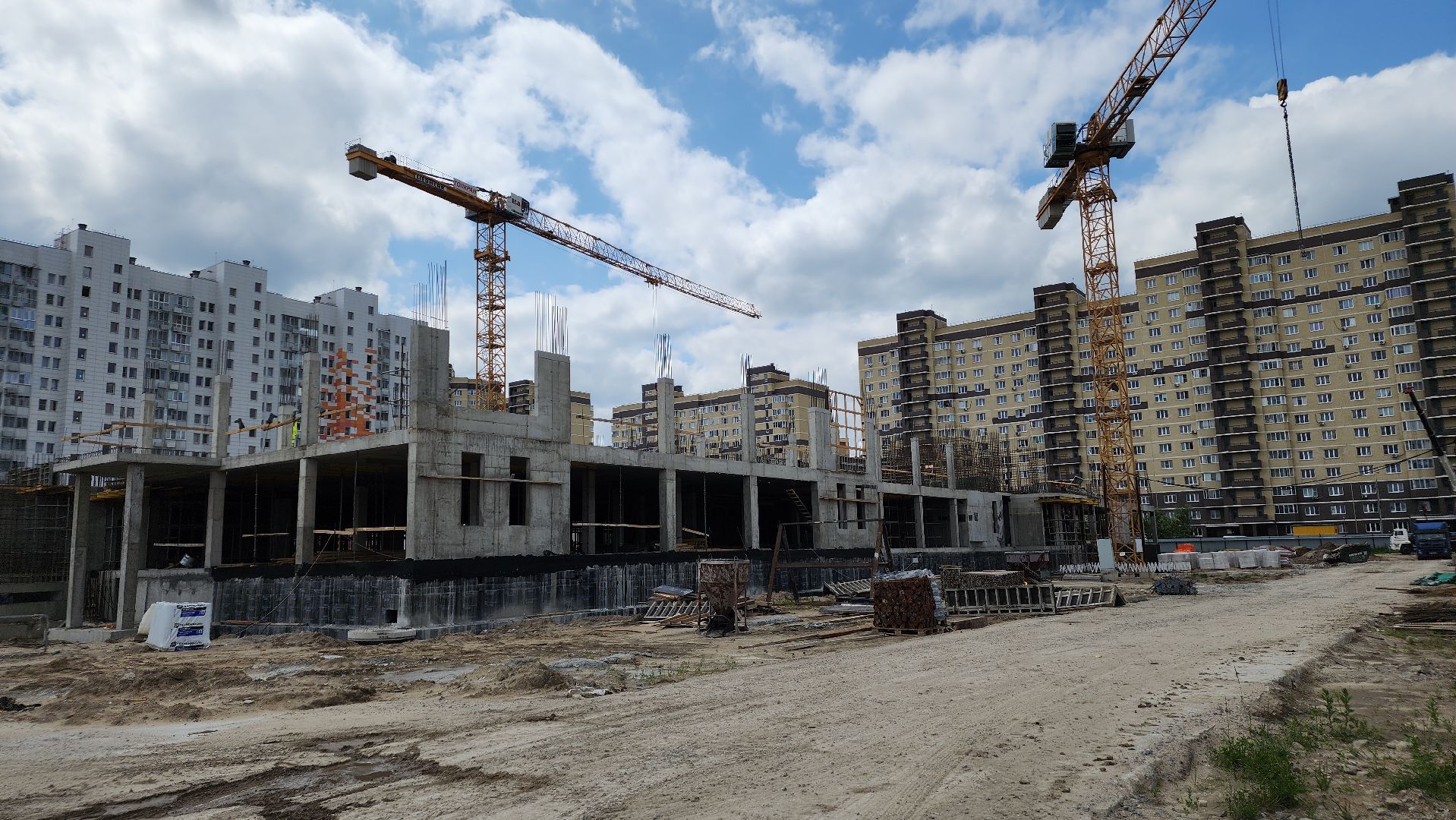 строительство, школа, лосино-петровский,