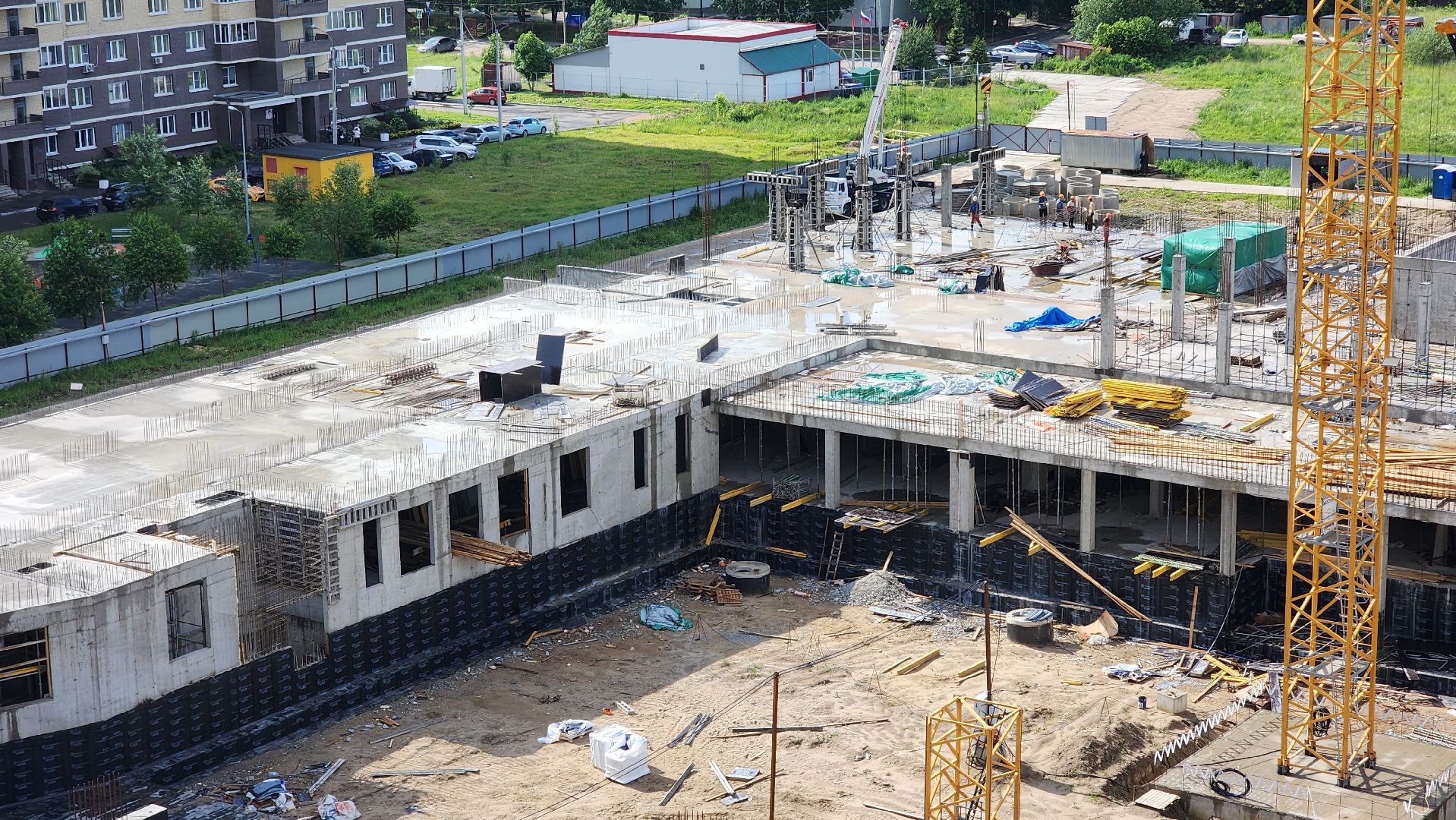 строительство, школа, лосино-петровский,