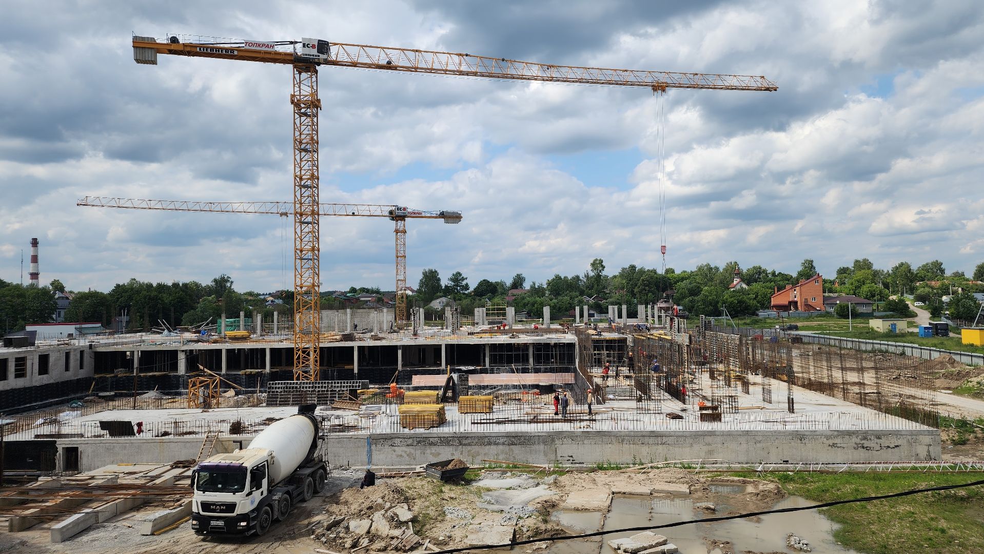 строительство, школа, лосино-петровский,