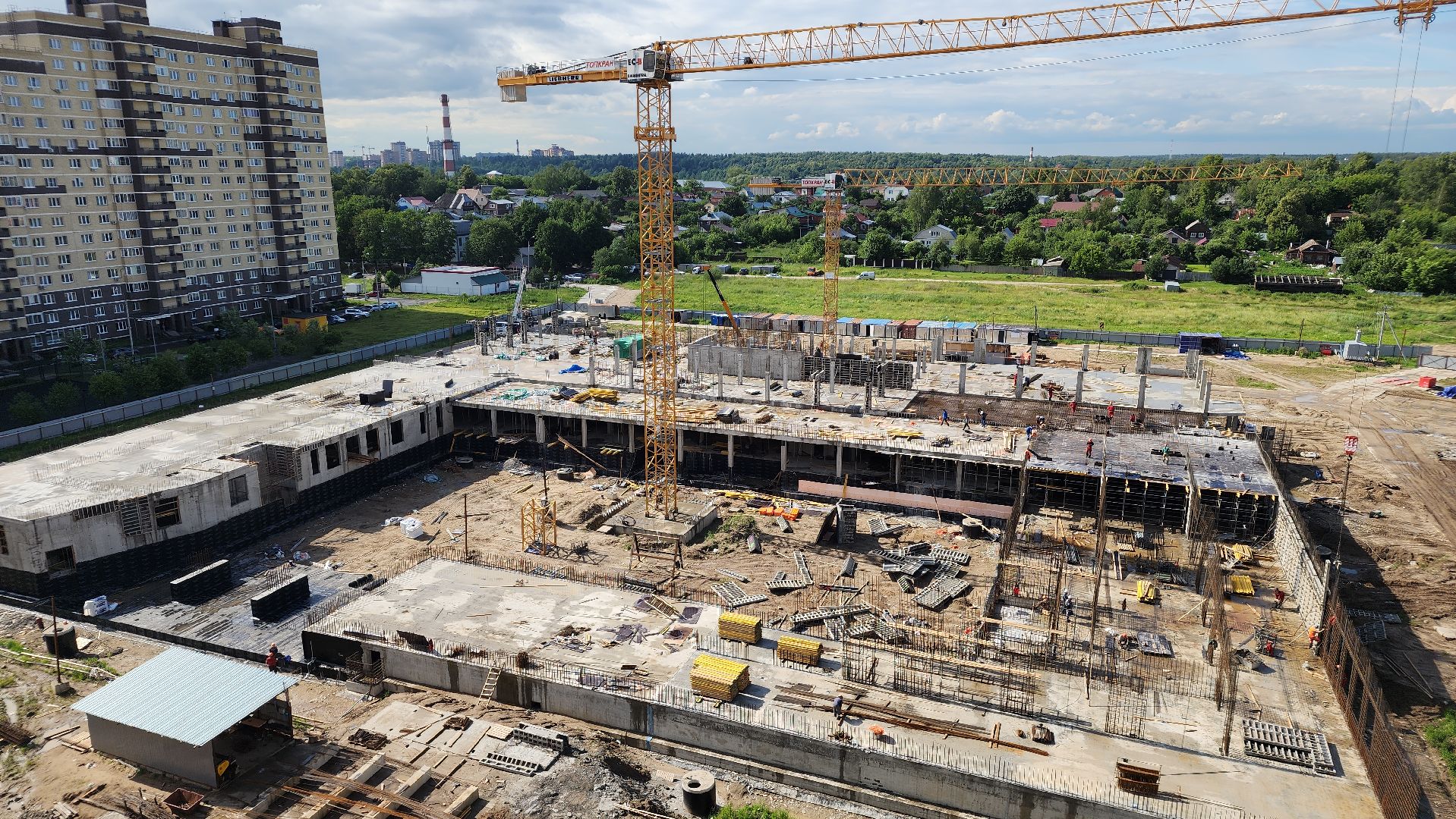 строительство, школа, лосино-петровский,