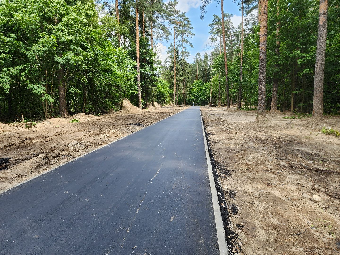 Черноголовка, Благоустройство, Ремонт дороги,