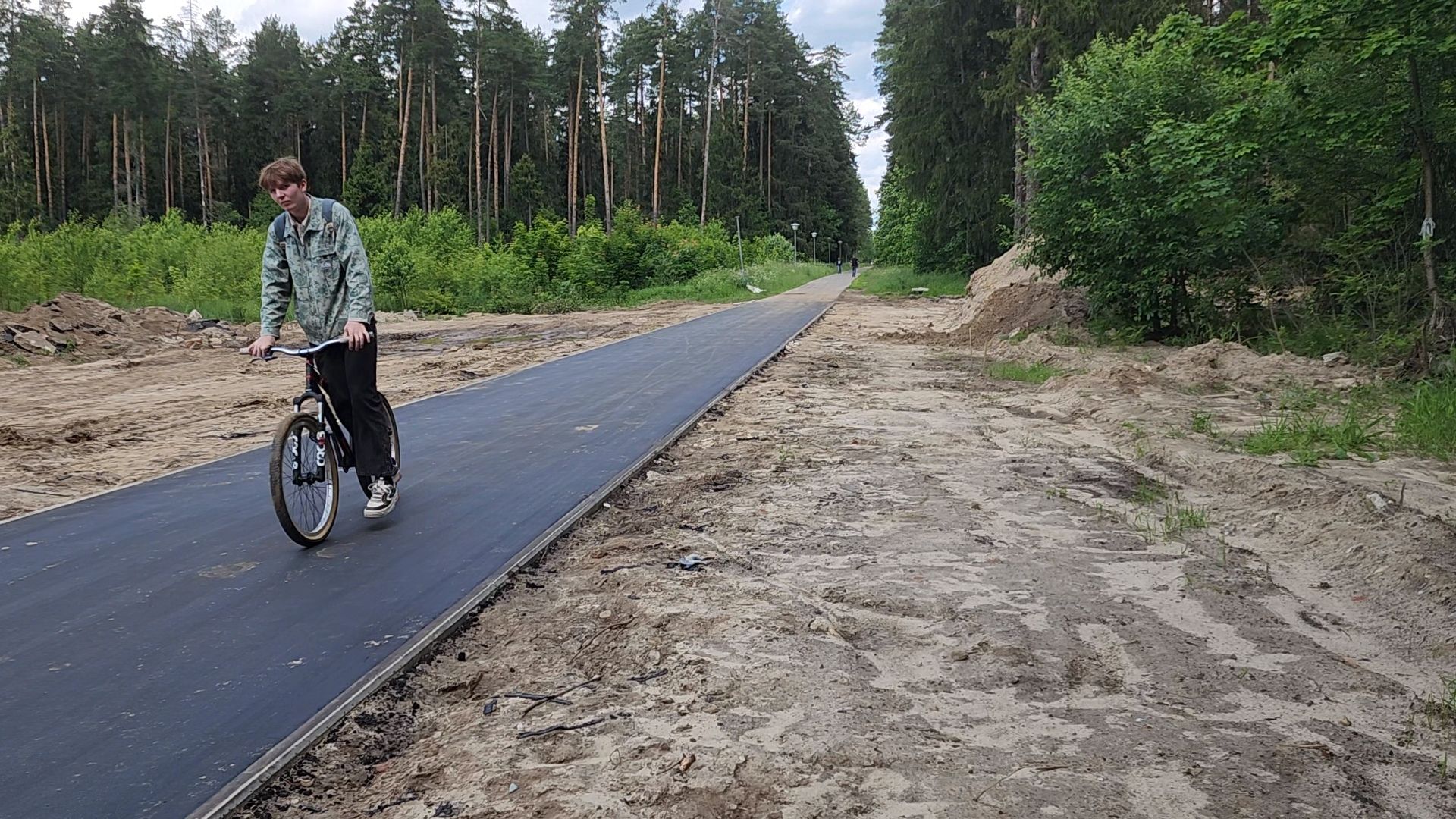 Черноголовка, Благоустройство, Ремонт дороги,
