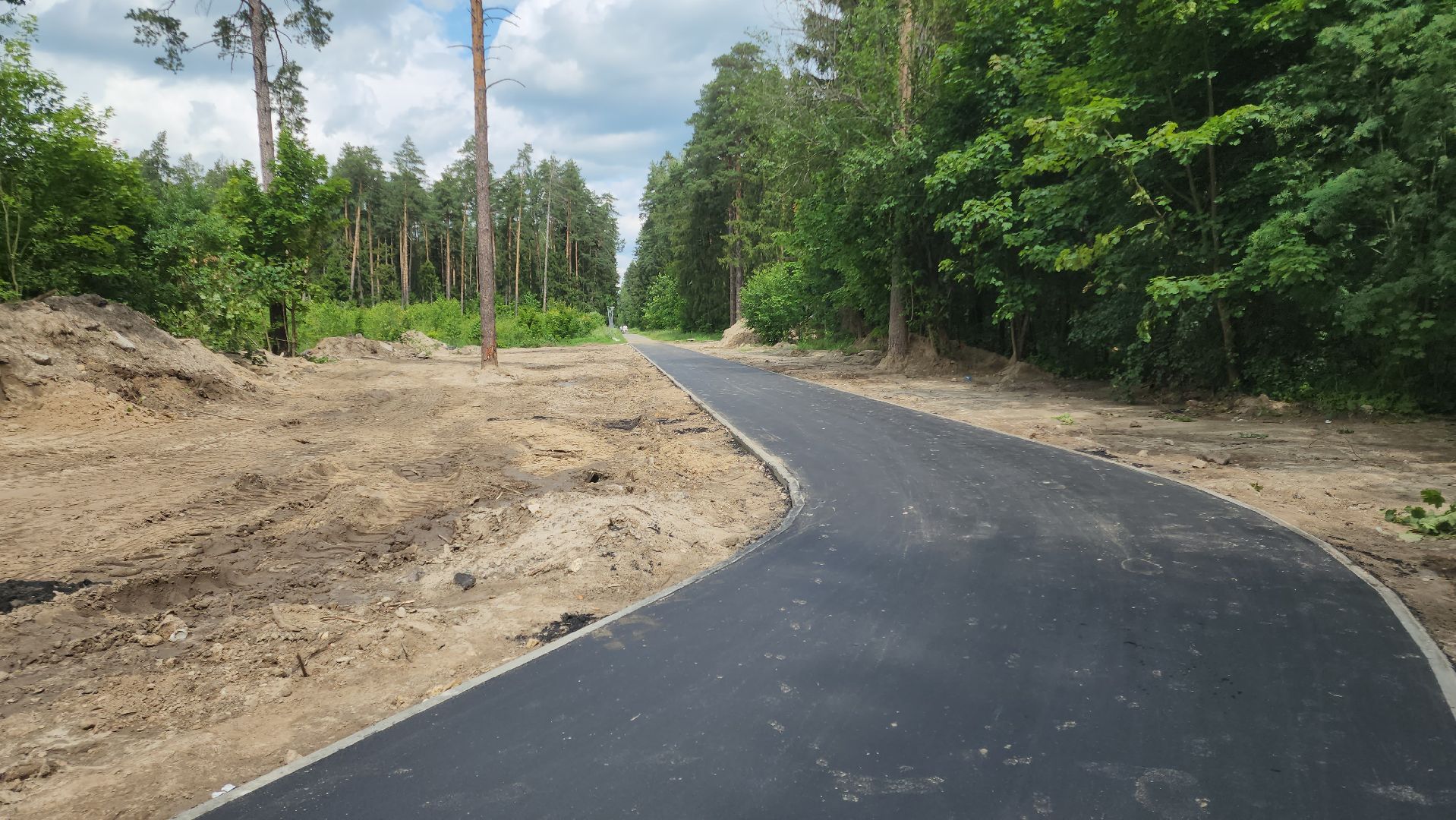 Черноголовка, Благоустройство, Ремонт дороги,