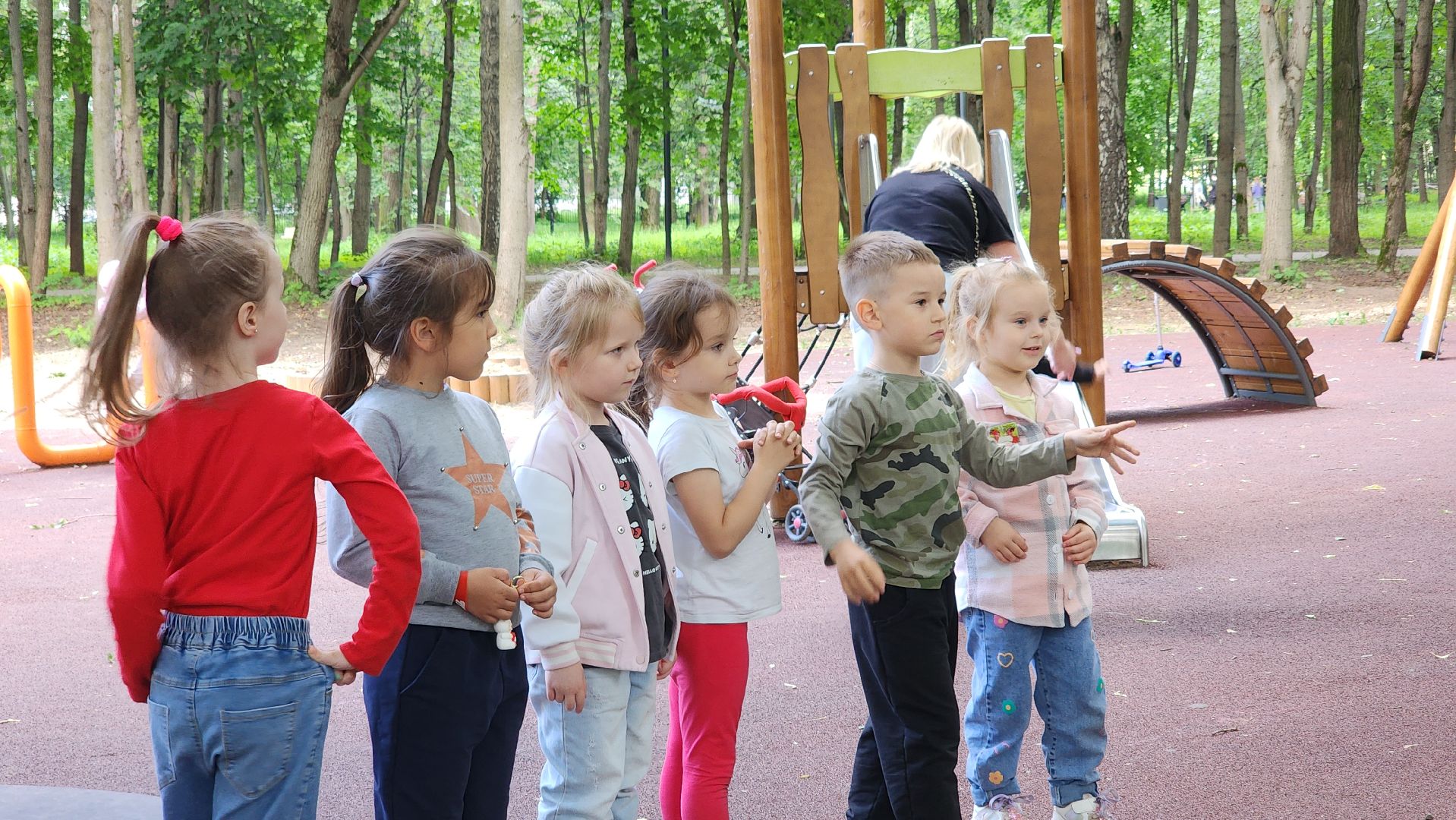 парки подмосковья, лето в парке, дети, лосино-петровский,