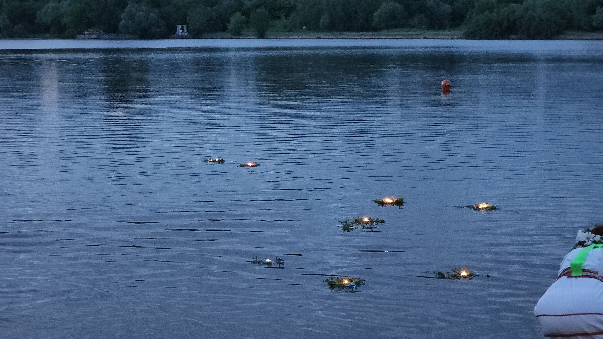 долгопрудный, кмц долгопрудный, Иван-Купала, славянские традиции, парк мысово,венки, костер,