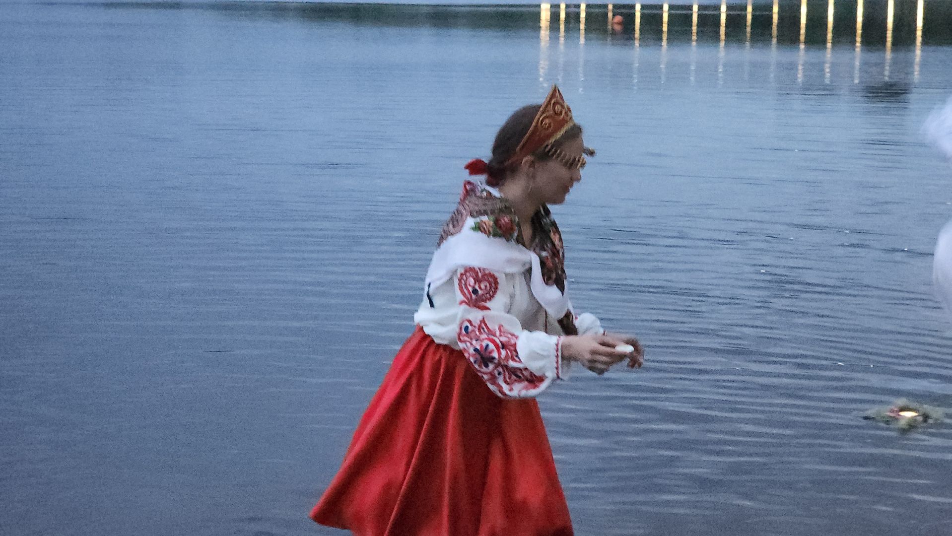 долгопрудный, кмц долгопрудный, Иван-Купала, славянские традиции, парк мысово,венки, костер,