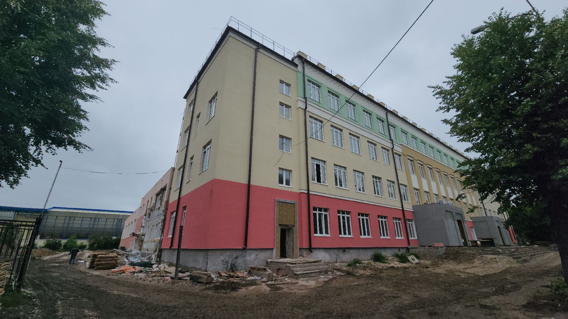 серпухов, школа 1, улица советская, капитальный ремонт школы,