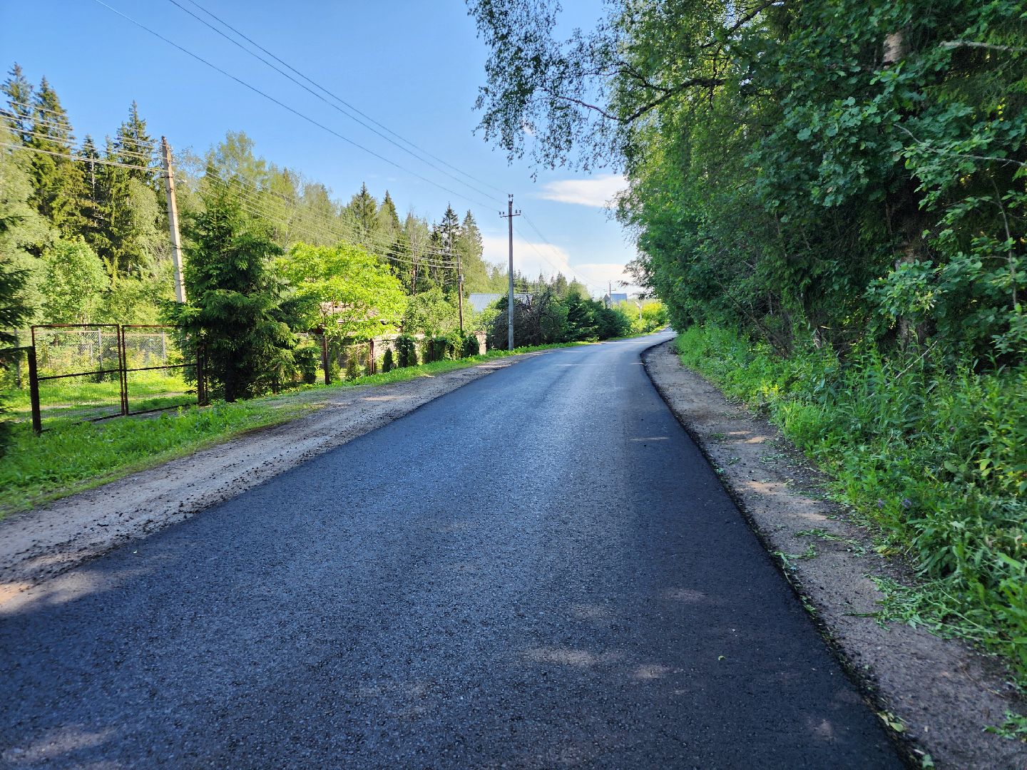 сергиево-посадский городской округ, пушкинский городской округ, росхмель, дороги, асфальтирование дорог, антипино, программа губернатора мо,