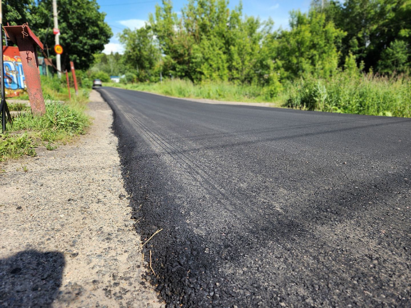 сергиево-посадский городской округ, пушкинский городской округ, росхмель, дороги, асфальтирование дорог, антипино, программа губернатора мо,