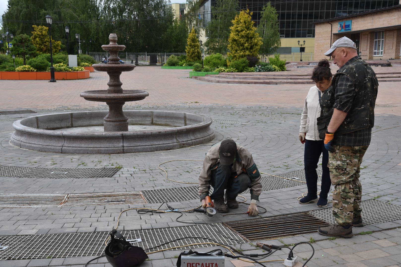 лотошино, благоустройство, фонтан,