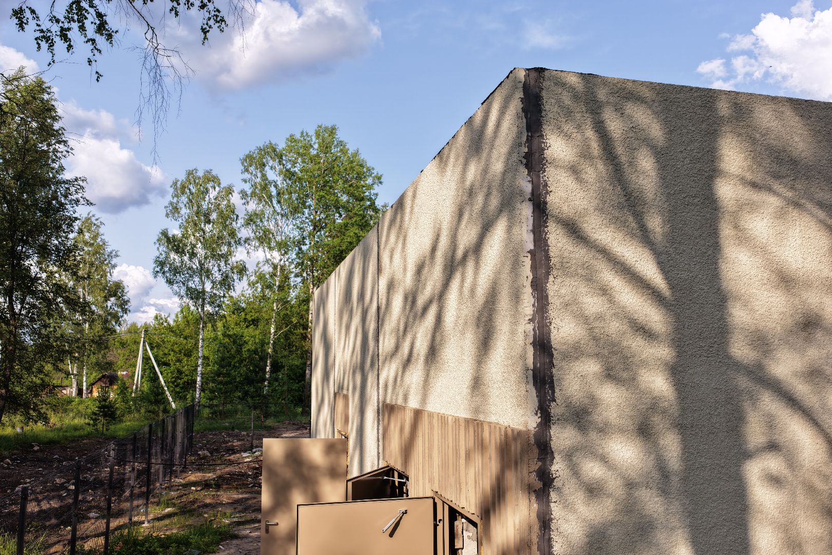 видео с коптера, Фельдшерский здравпункт в шатуре,