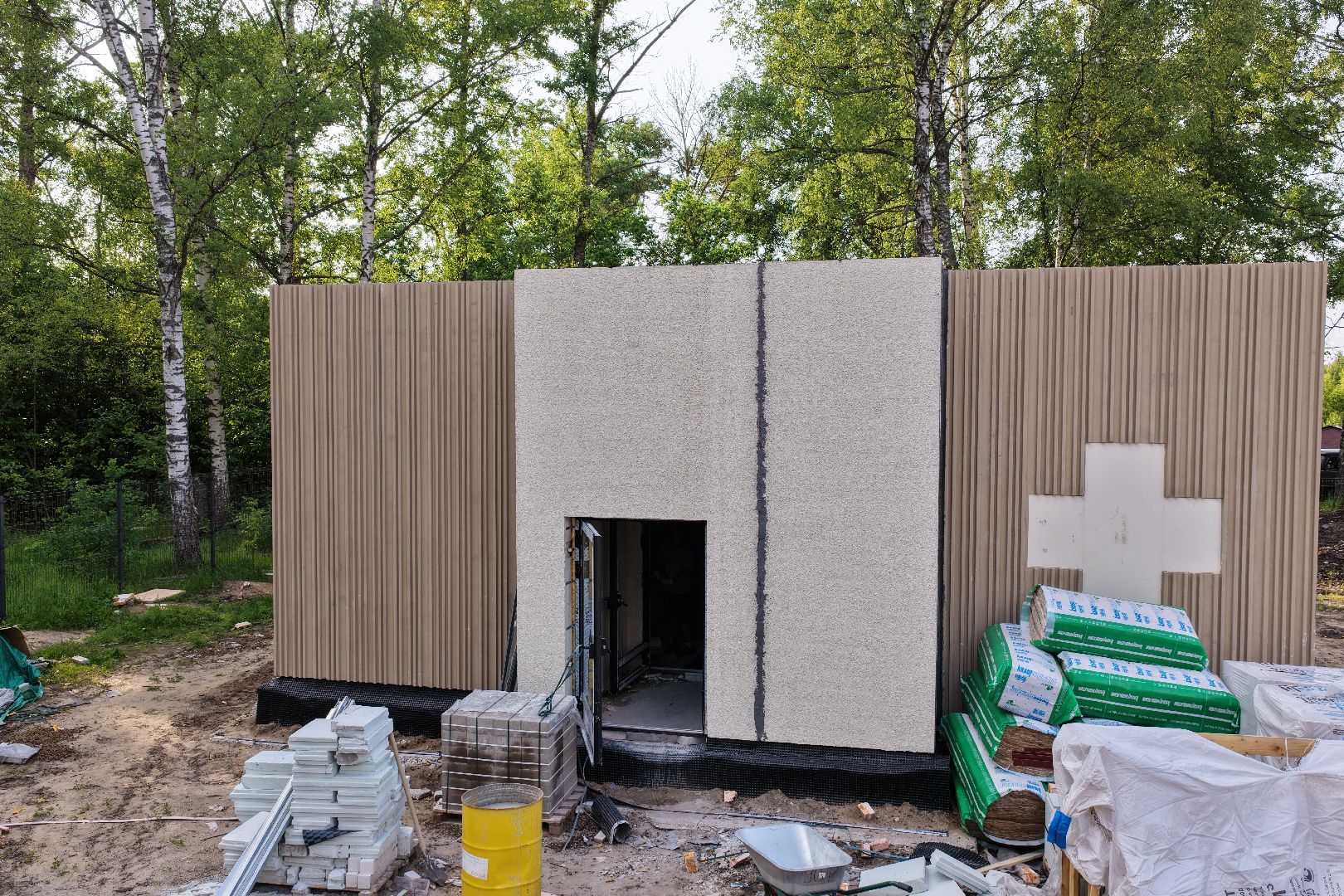 видео с коптера, Фельдшерский здравпункт в шатуре,