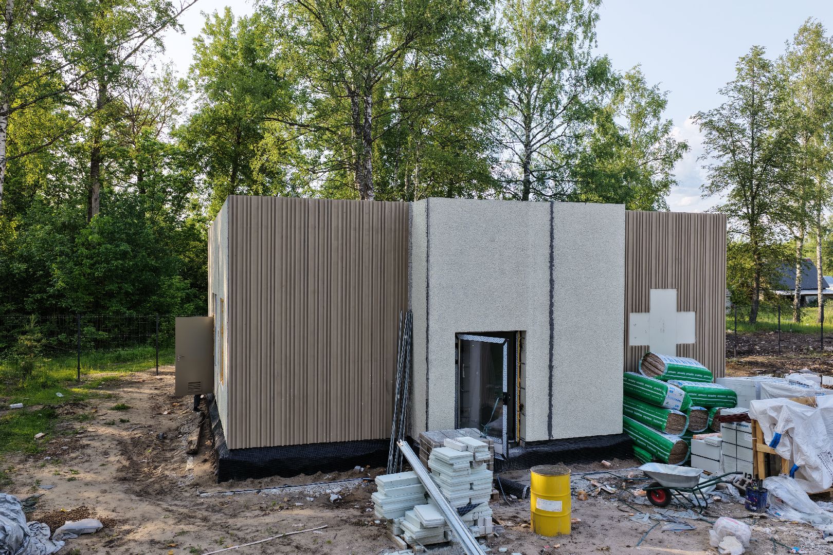 видео с коптера, Фельдшерский здравпункт в шатуре,