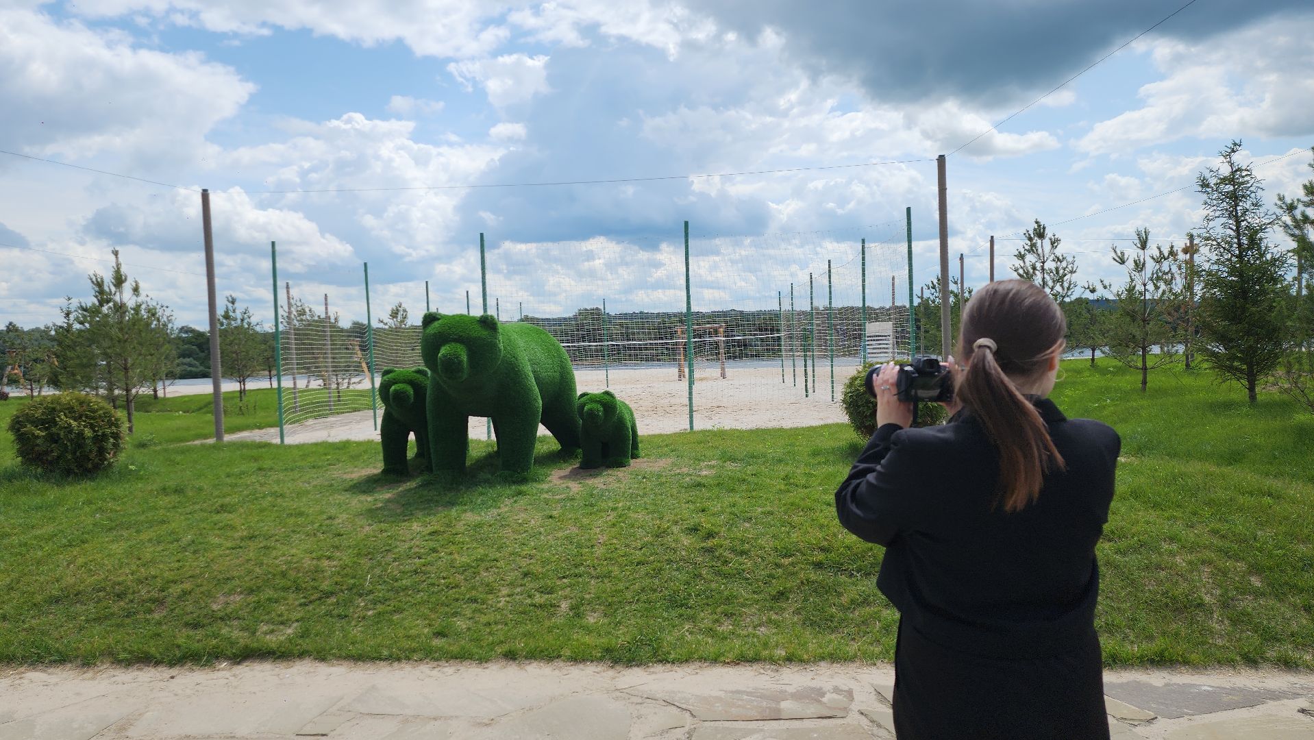 серпухов, подмосковье, река Ока, инсталляции, пляж, отдых у воды,