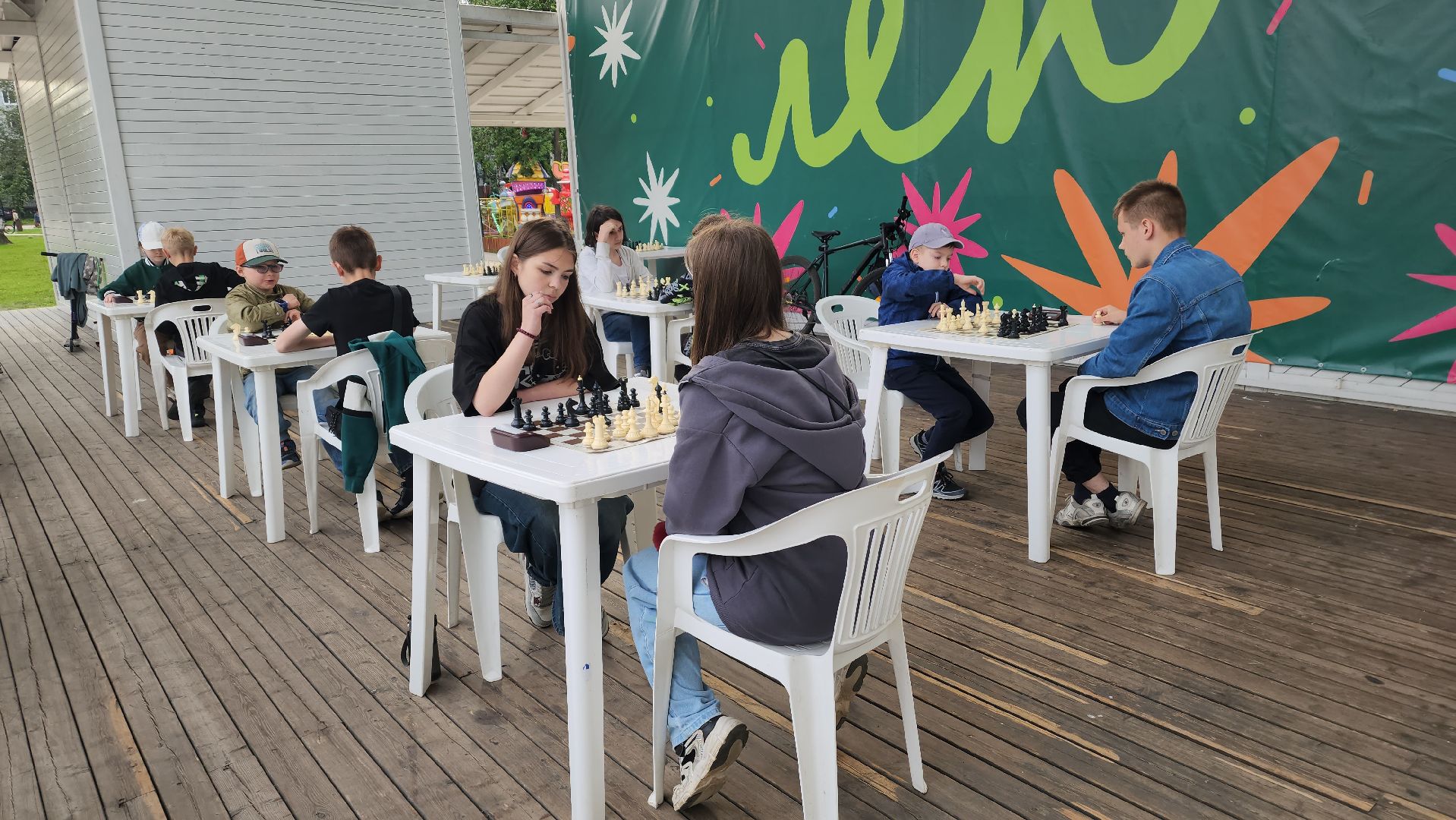 вертикалки, шахматы, турнир, центральный парк,шахматы для детей, шахматный турнир,лето, шахматисты,спорт,