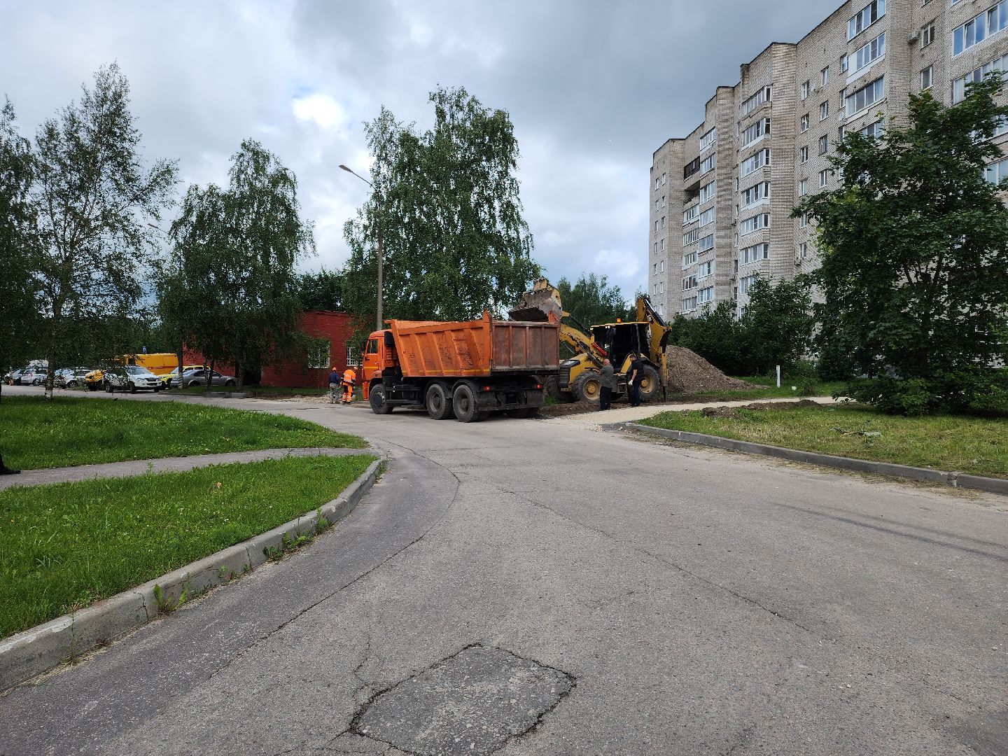 Черноголовка, Благоустройство, Ремонт дорог,