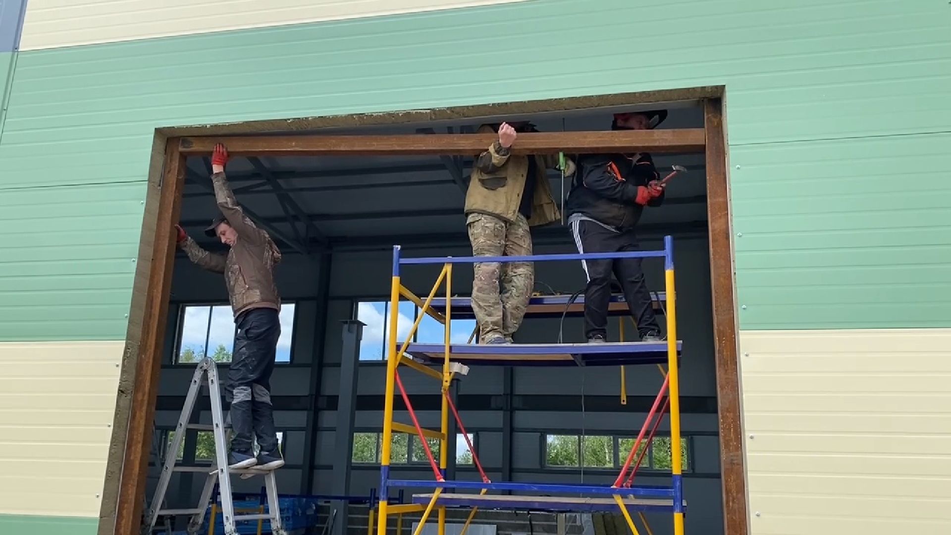 чехов, улица литейная, новое пищевое производство, строительство, внутренняя отделка, ворота, внутренние перегородки, инженерные сети, продукты здорового питания, орехи и сухофрукты, роял мубарак, компания орбита,