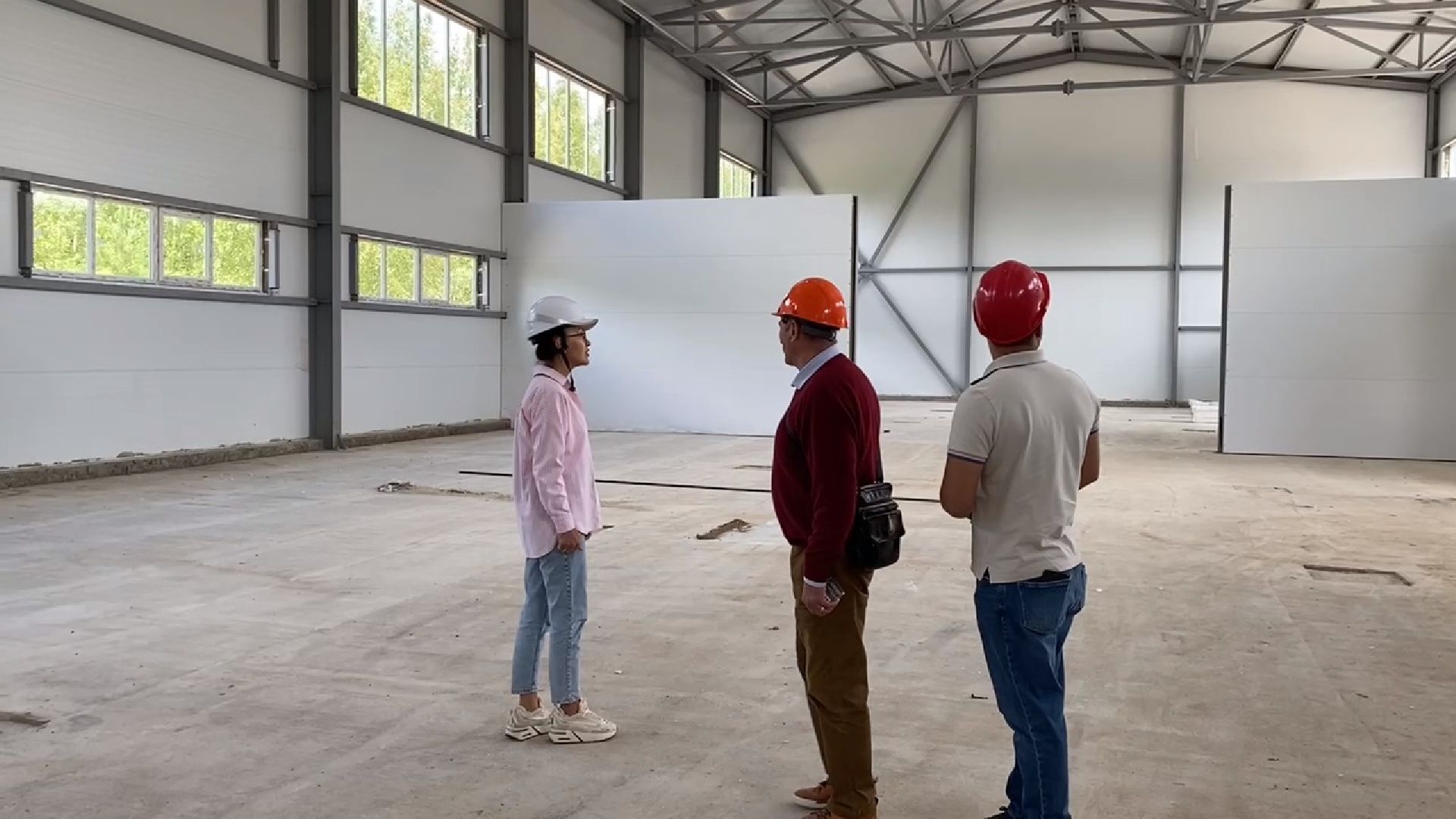 чехов, улица литейная, новое пищевое производство, строительство, внутренняя отделка, ворота, внутренние перегородки, инженерные сети, продукты здорового питания, орехи и сухофрукты, роял мубарак, компания орбита,