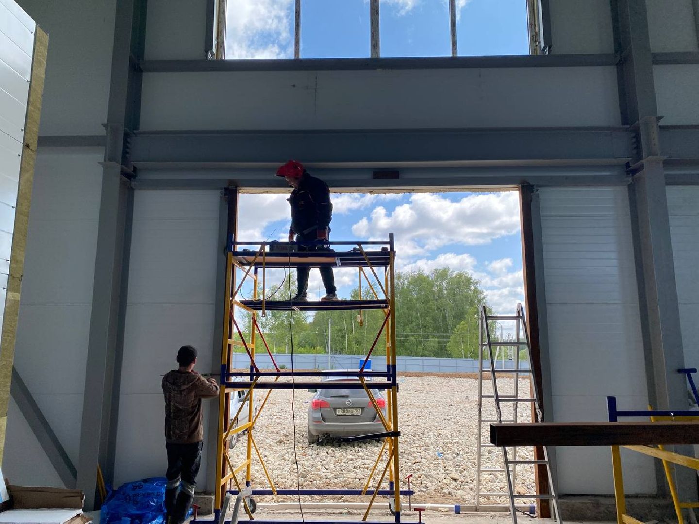 чехов, улица литейная, новое пищевое производство, строительство, внутренняя отделка, ворота, внутренние перегородки, инженерные сети, продукты здорового питания, орехи и сухофрукты, роял мубарак, компания орбита,