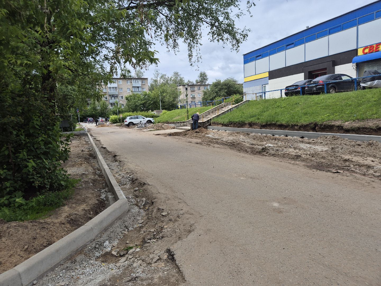 благоустройство, Дубна, новыедворы,