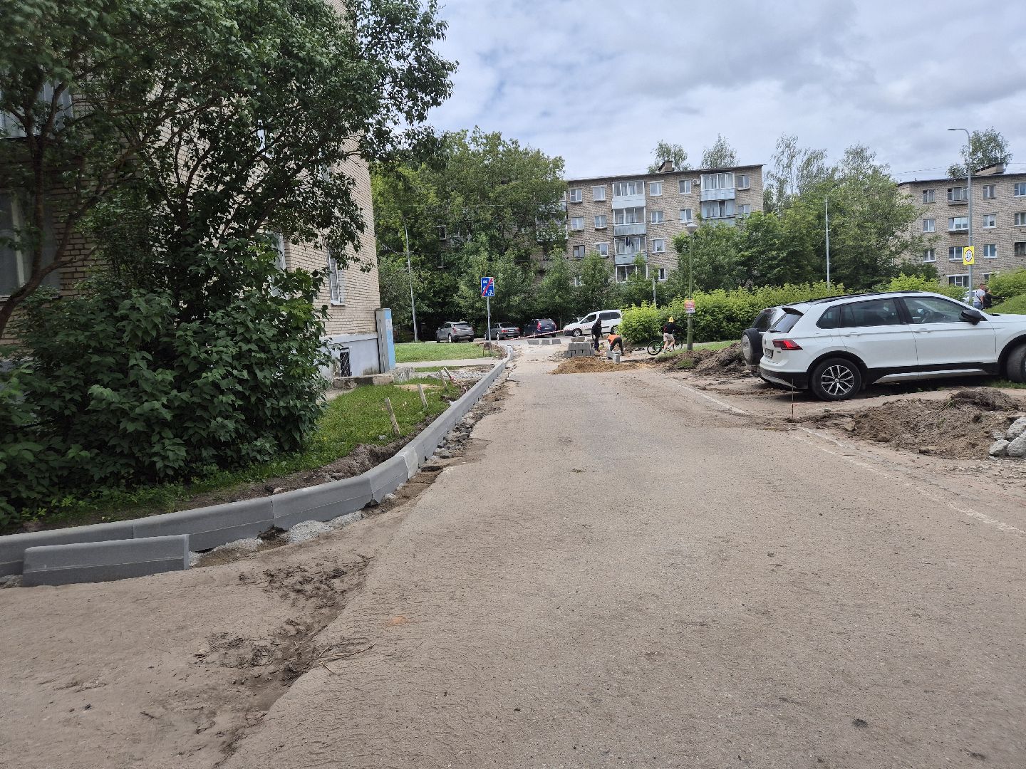 благоустройство, Дубна, новыедворы,