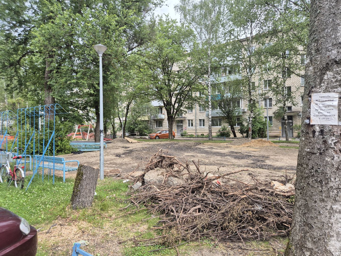 благоустройство, Дубна, новыедворы,