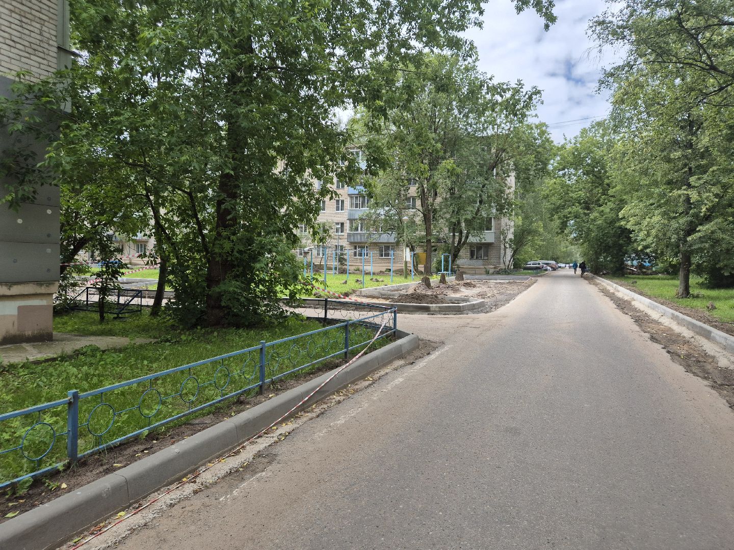 благоустройство, Дубна, новыедворы,