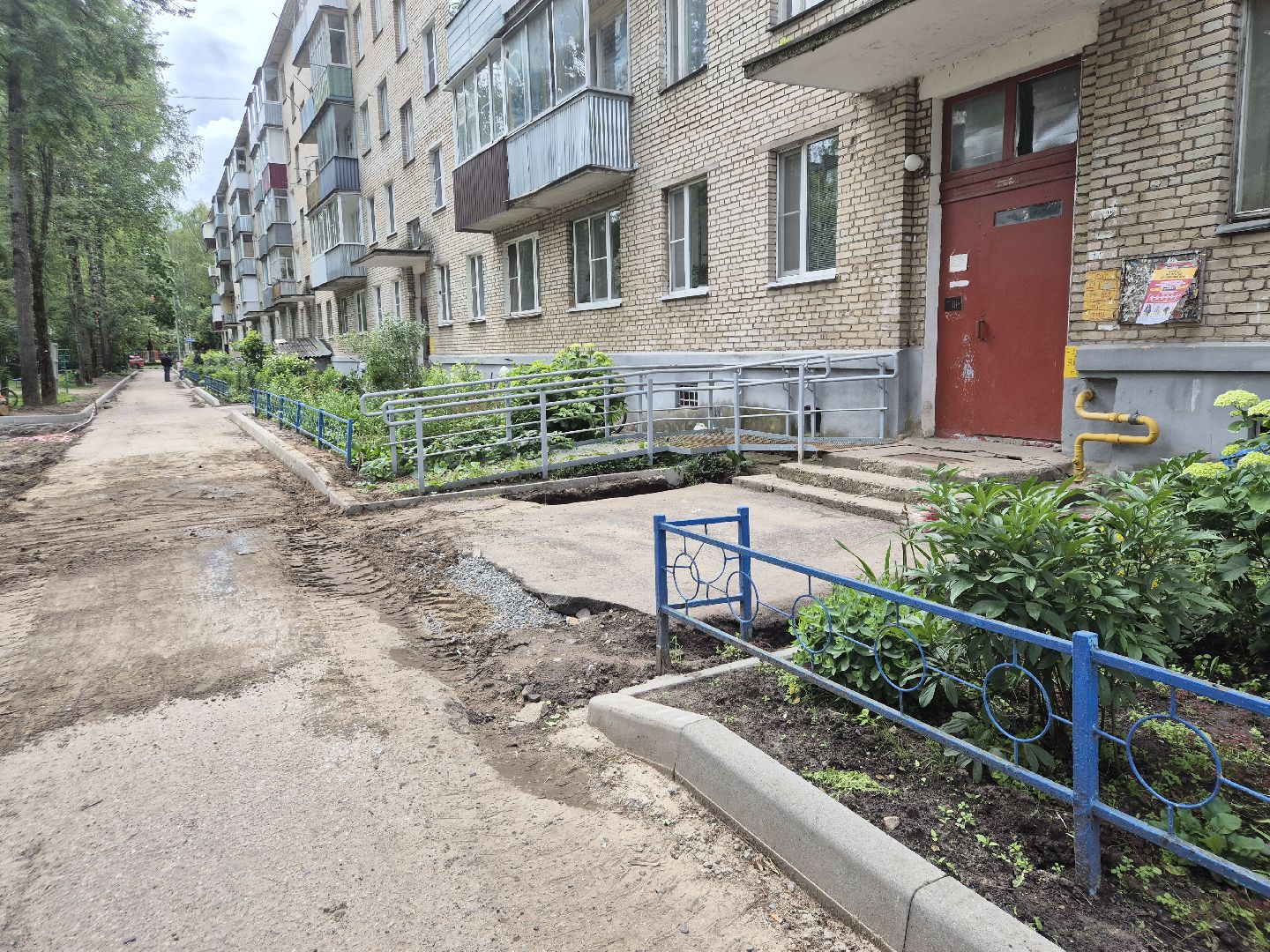 благоустройство, Дубна, новыедворы,