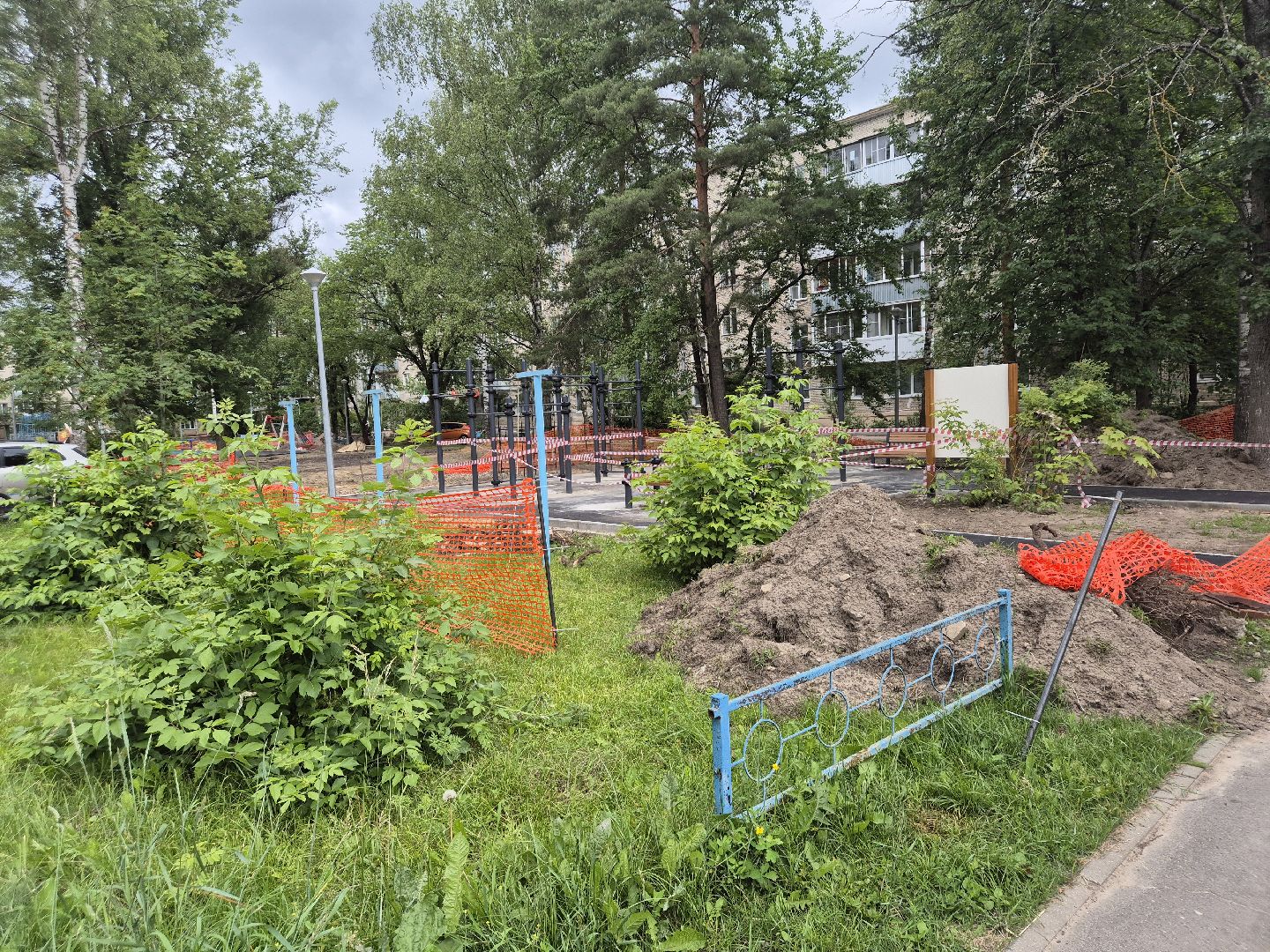 благоустройство, Дубна, новыедворы,