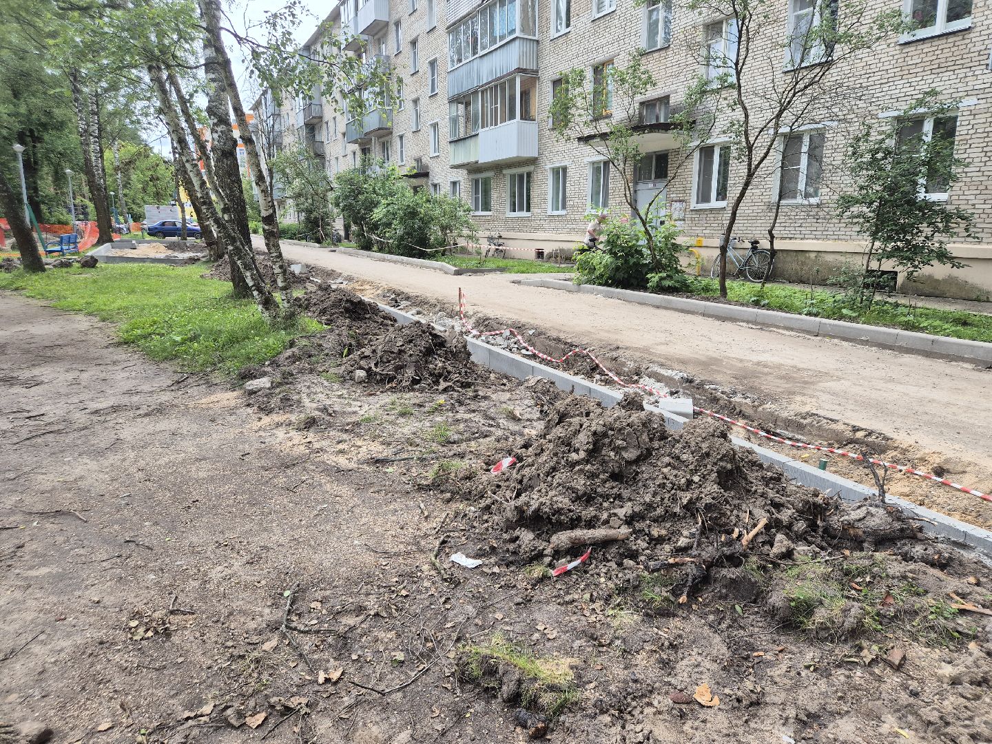 благоустройство, Дубна, новыедворы,