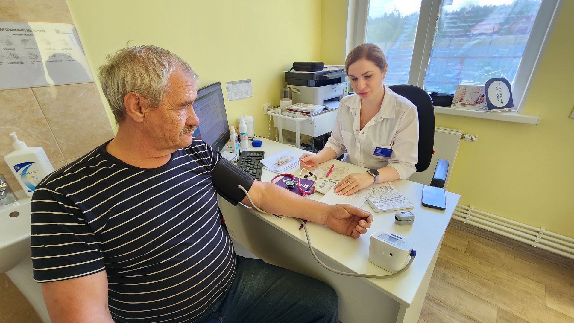 солнечногорск, медицина, выездная диспансеризация, деревня толстяково,