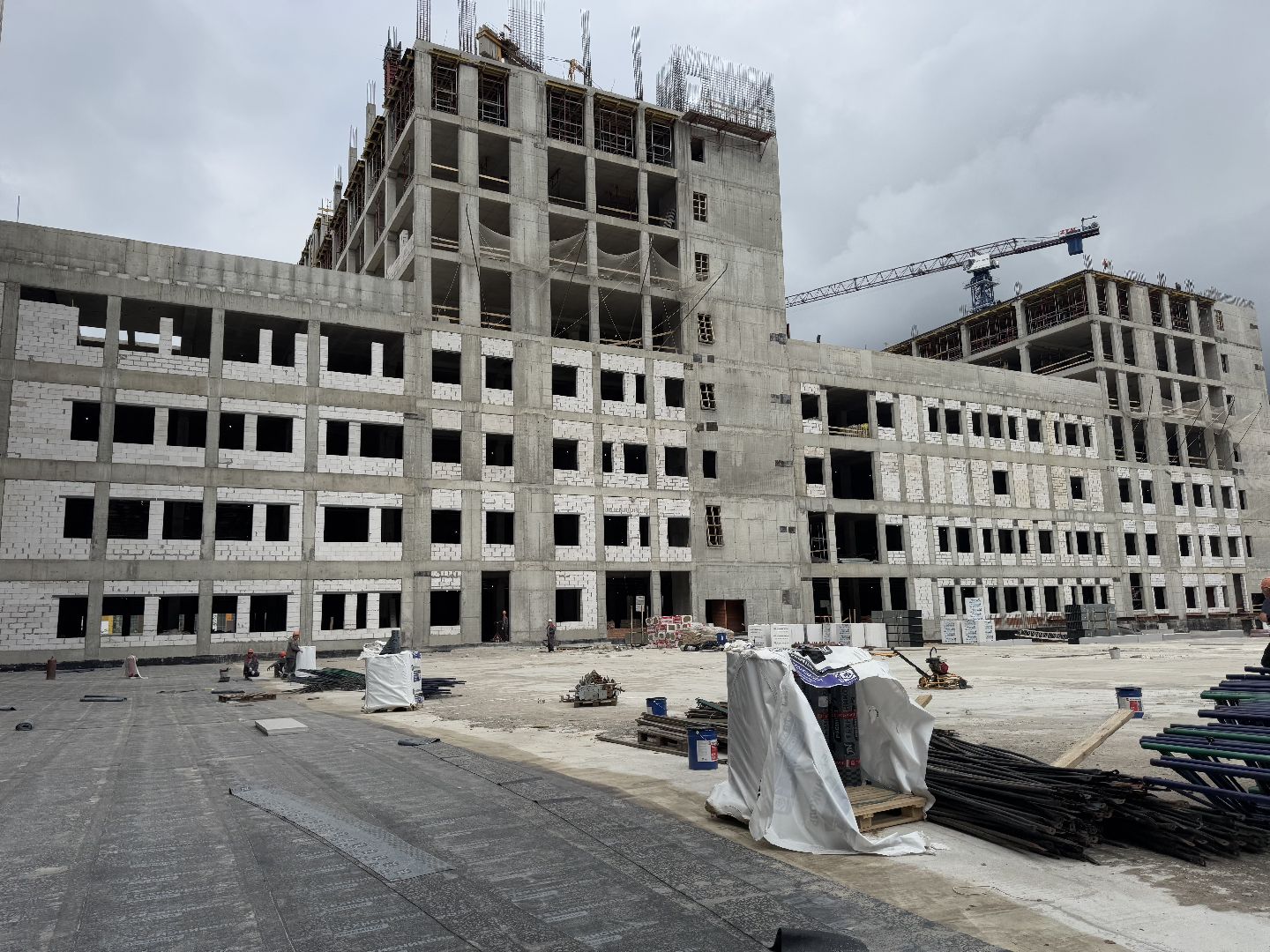 строительство, больница, ольгино,  Балашиха,