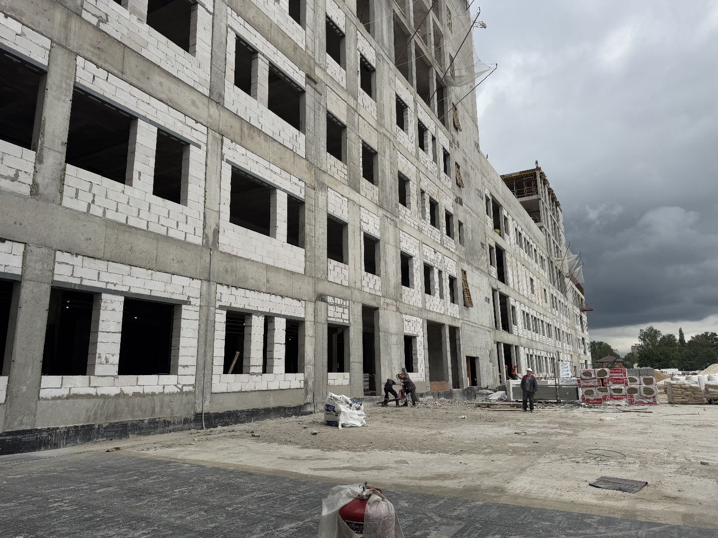 строительство, больница, ольгино,  Балашиха,