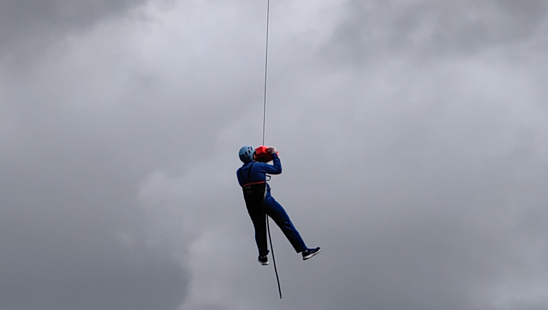 вертолет, космонавт, тренировка, подъем,