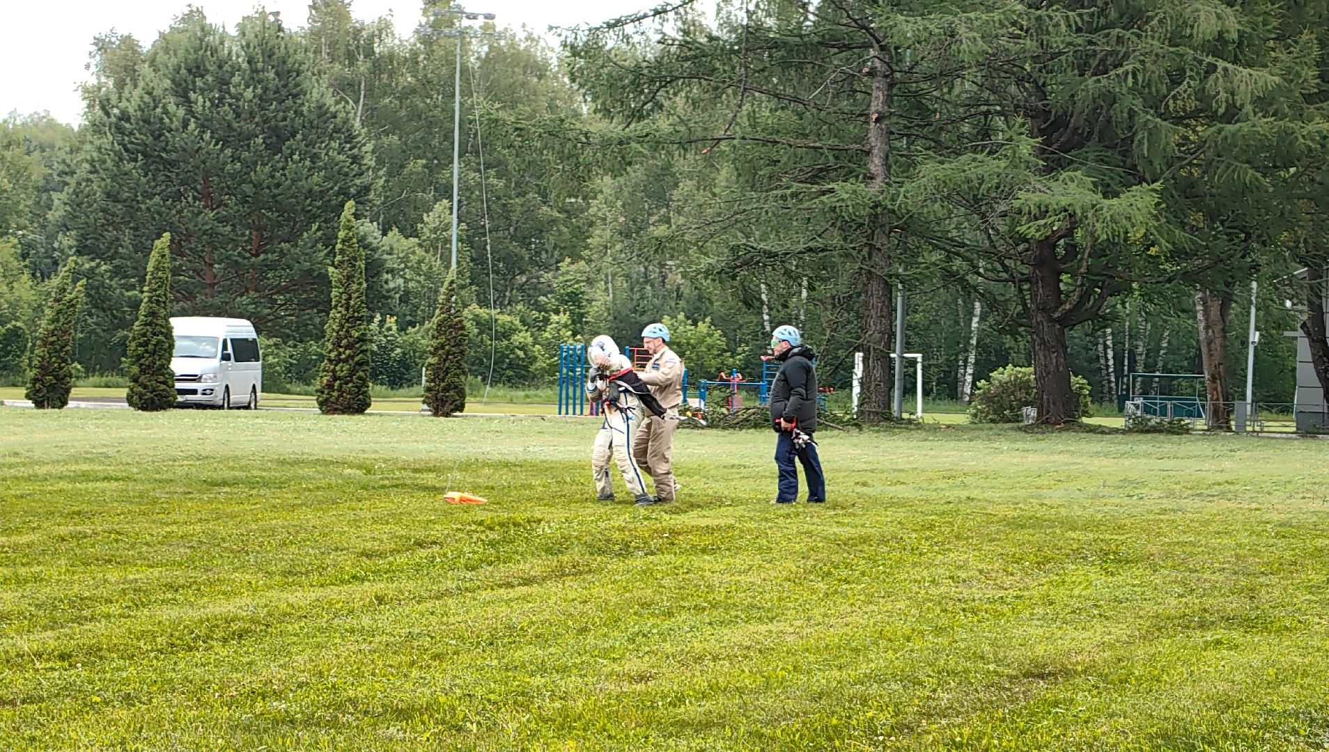 вертолет, космонавт, тренировка, подъем,