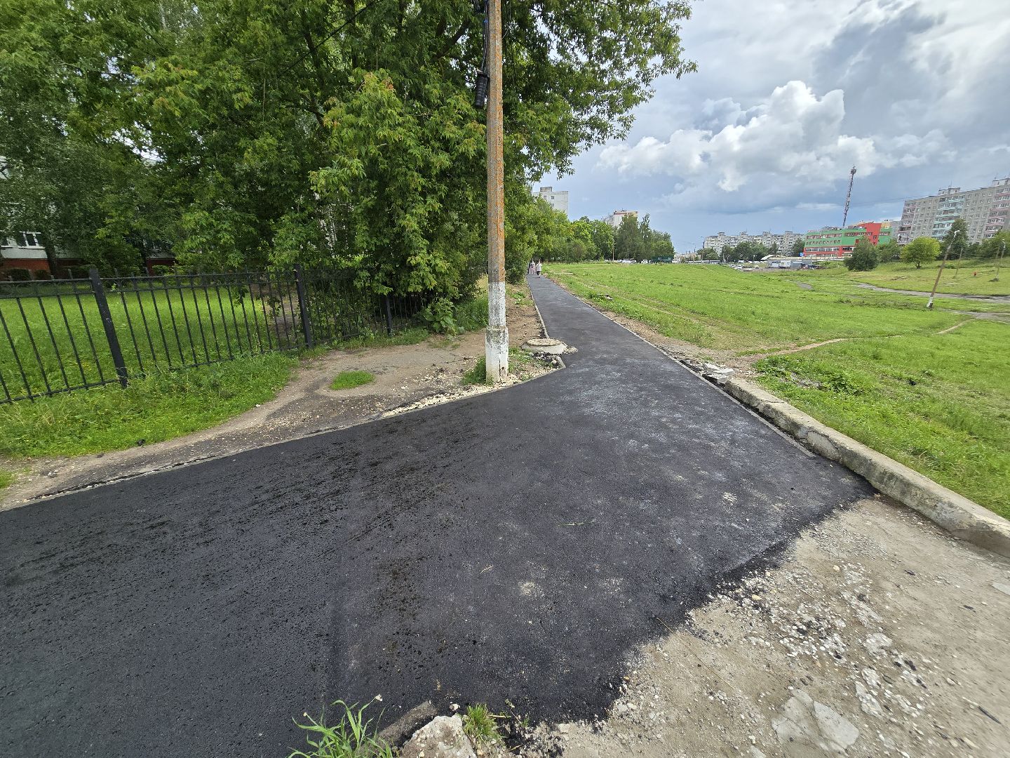 Коломна ,  народные тропы, пешеходная дорожка,