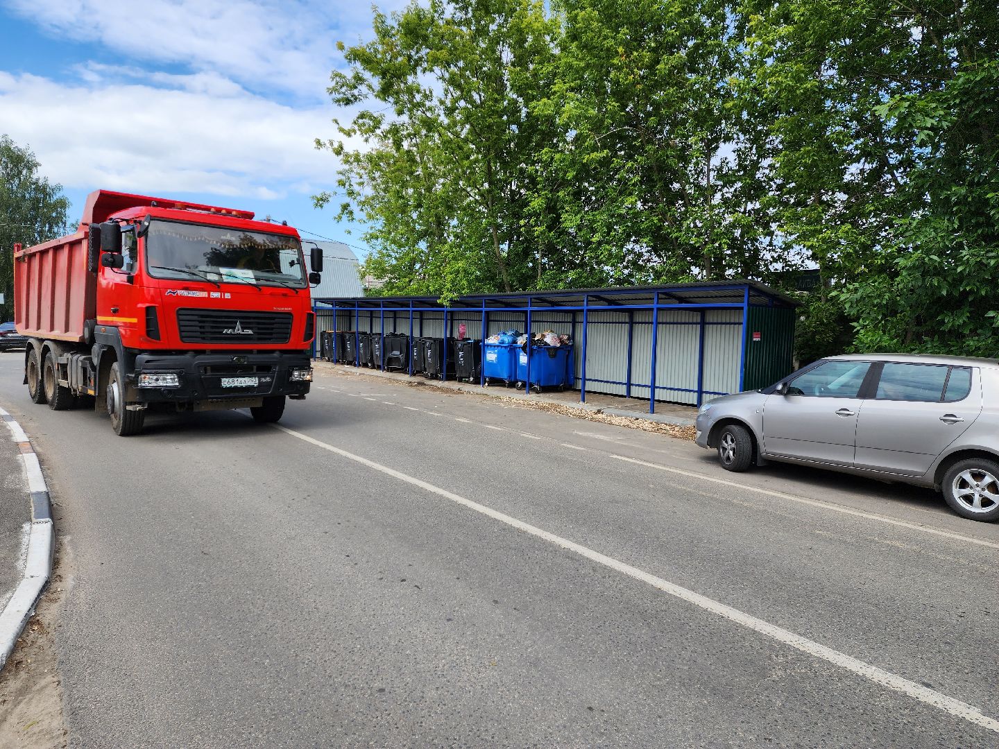 раменское, жкх, модернизация контейнерных площадок, москворецкая 3а,