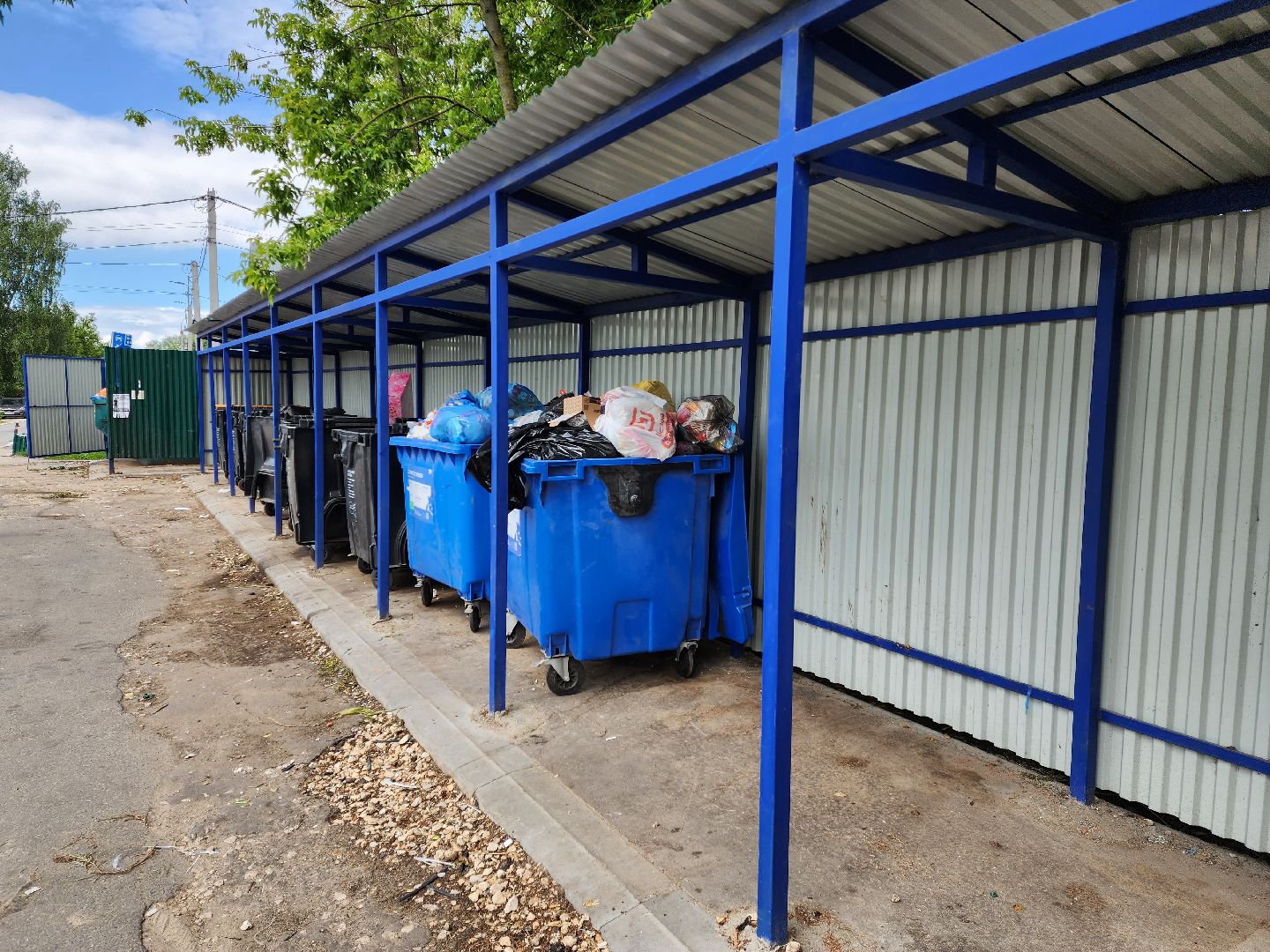 раменское, жкх, модернизация контейнерных площадок, москворецкая 3а,