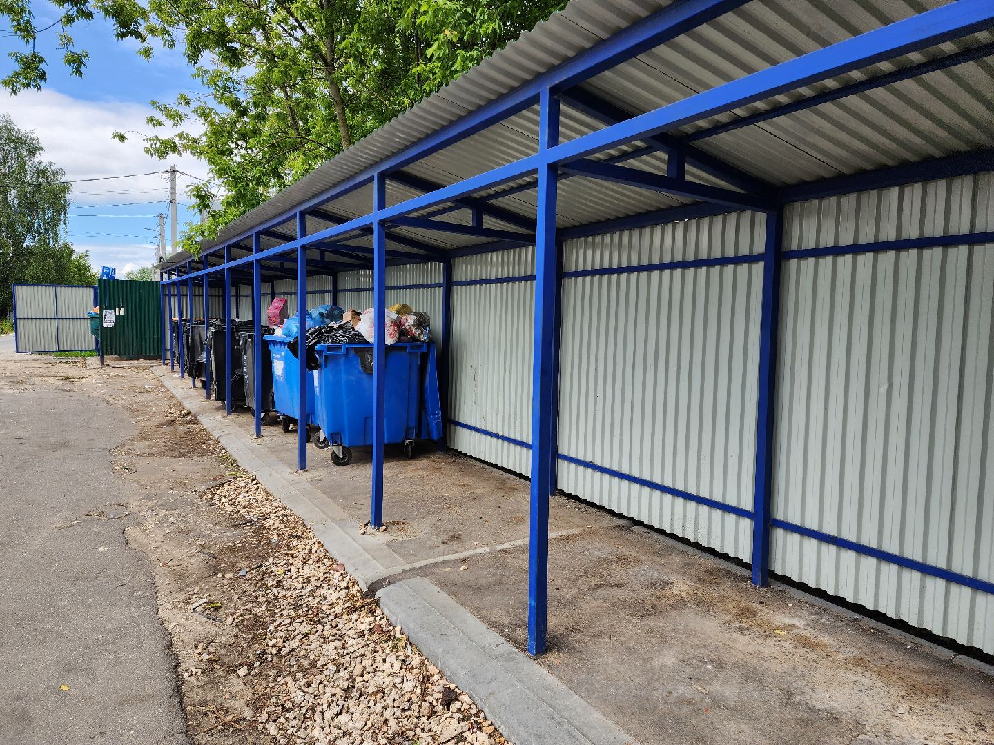 раменское, жкх, модернизация контейнерных площадок, москворецкая 3а,