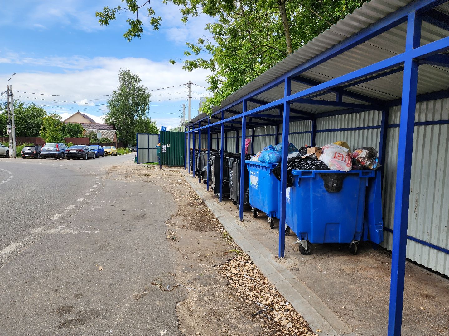 раменское, жкх, модернизация контейнерных площадок, москворецкая 3а,