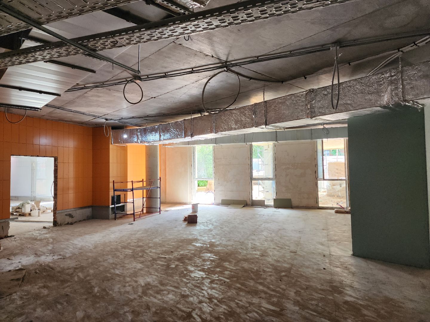 королёв, строительство пристройки на 400 мест, школа 1 в королеве ,