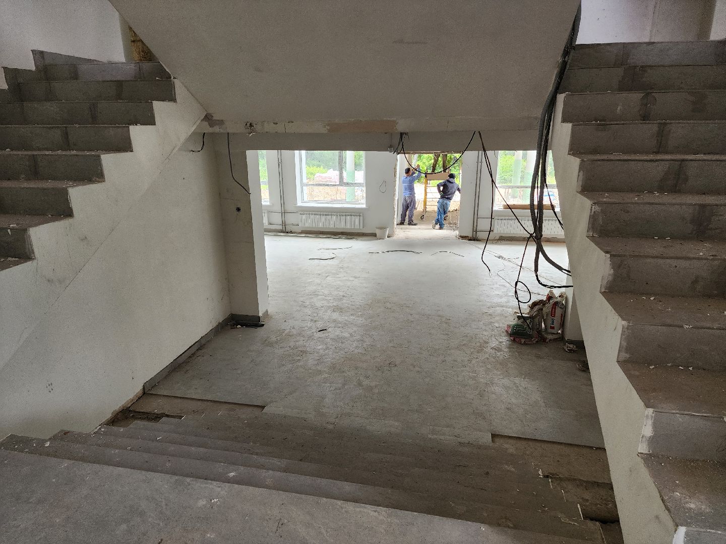 красноармейск, городской округ пушкинский, капремонт школы, темпы,