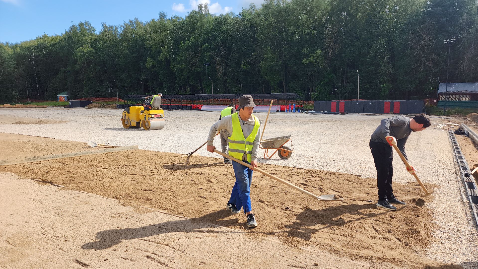 волоколамск, ремонт стадиона,