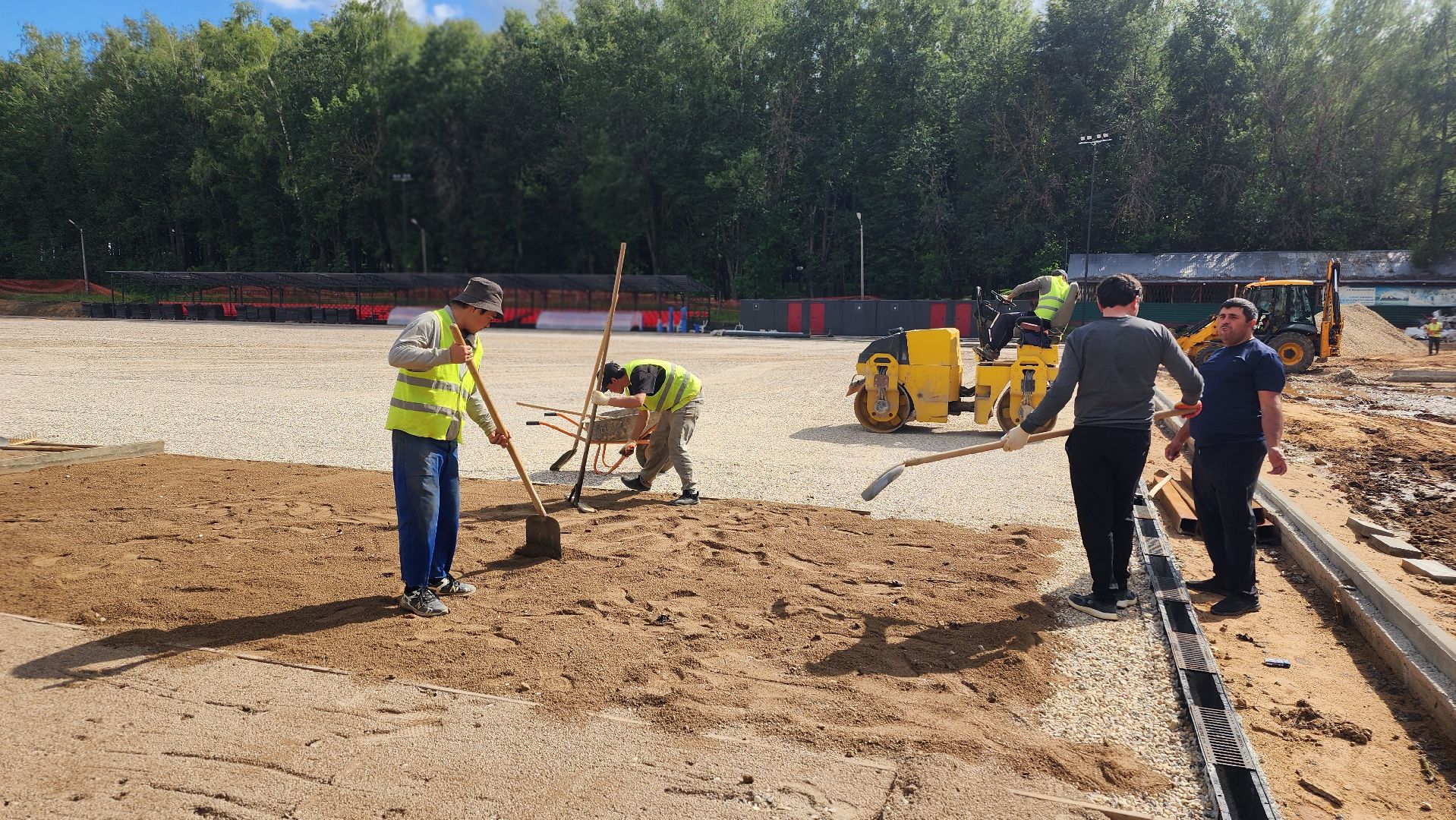 волоколамск, ремонт стадиона,