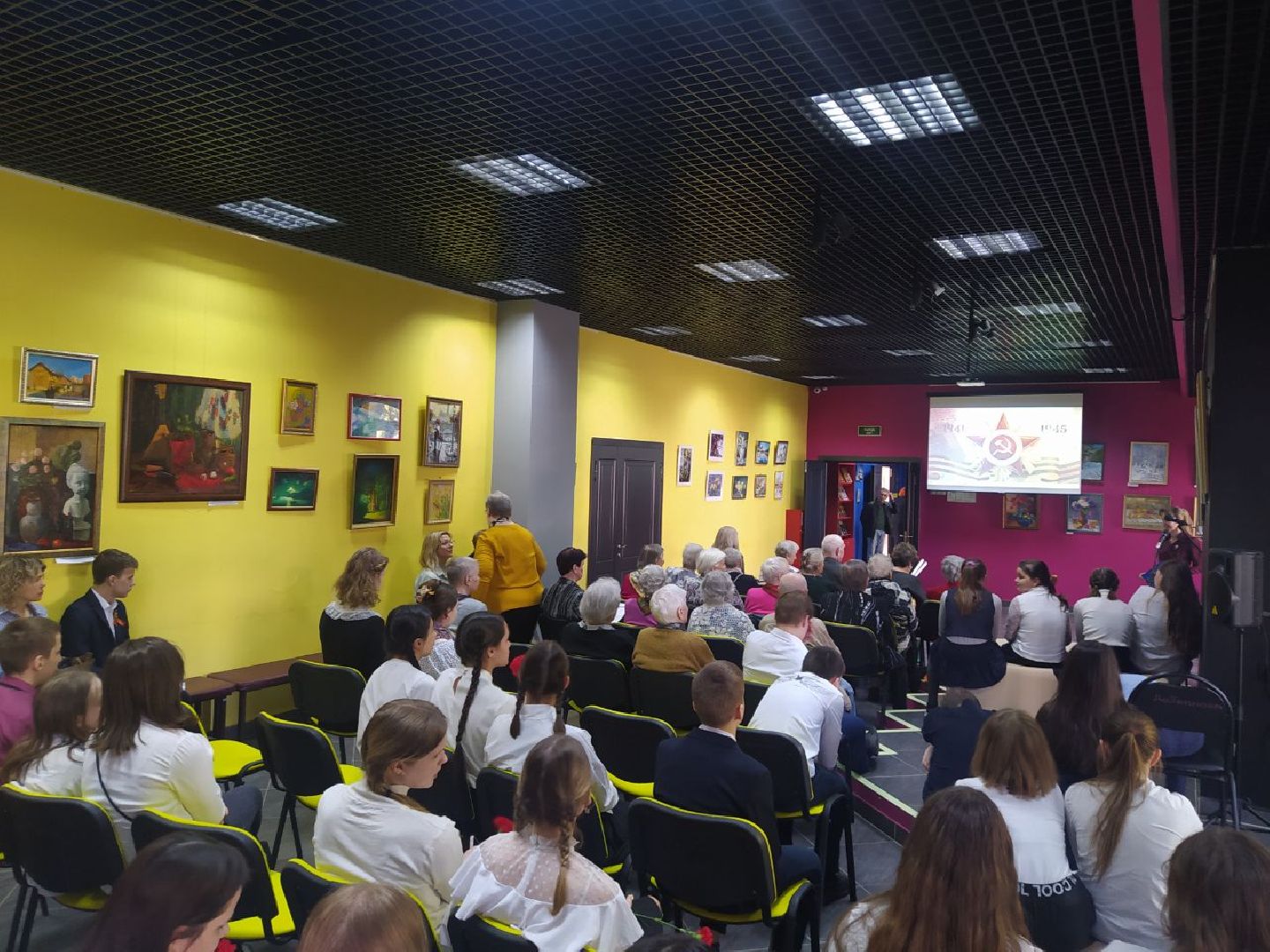 Дедовск, открытый микрофон, ветераны, день победы, 9 мая