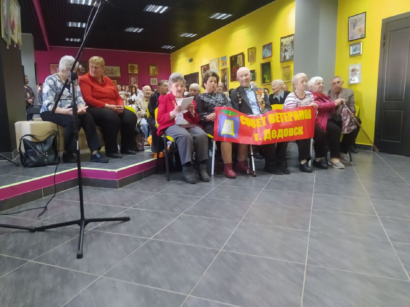 Дедовск, открытый микрофон, ветераны, день победы, 9 мая