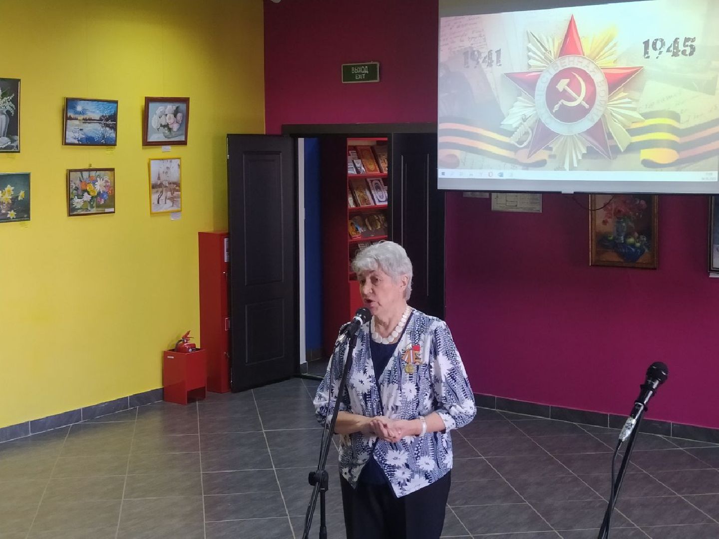 Дедовск, открытый микрофон, ветераны, день победы, 9 мая