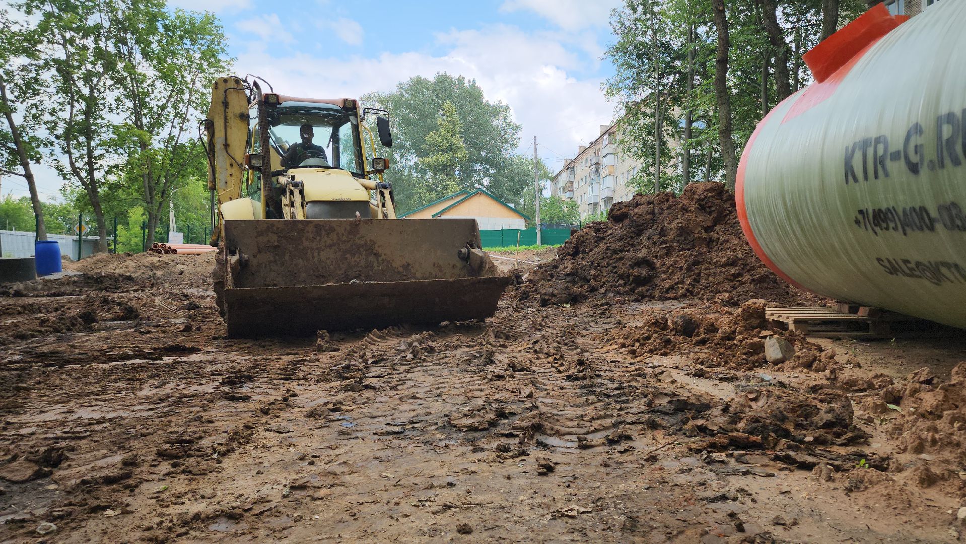 кашира, отопление, теплоснабжение, блочно-модульная котельная, строительство, земляные работы, модернизация коммунальной инфраструктуры,